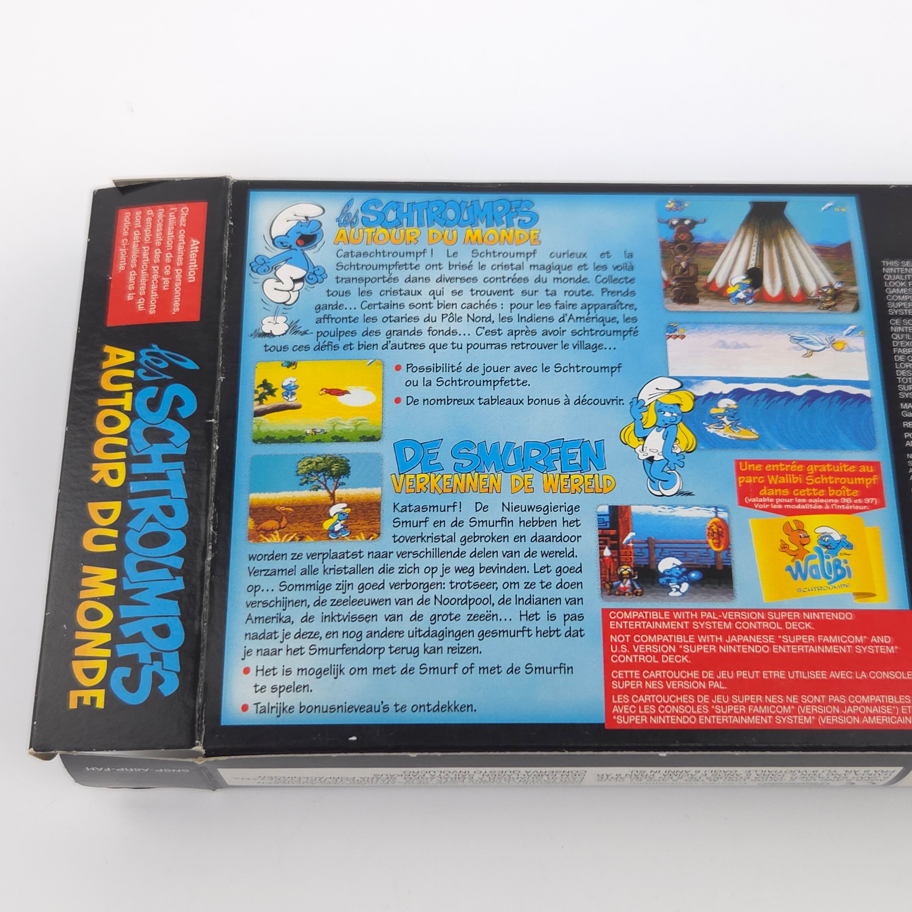 Super Nintendo Spiel – Les Schtroumpfs (SNES OVP)