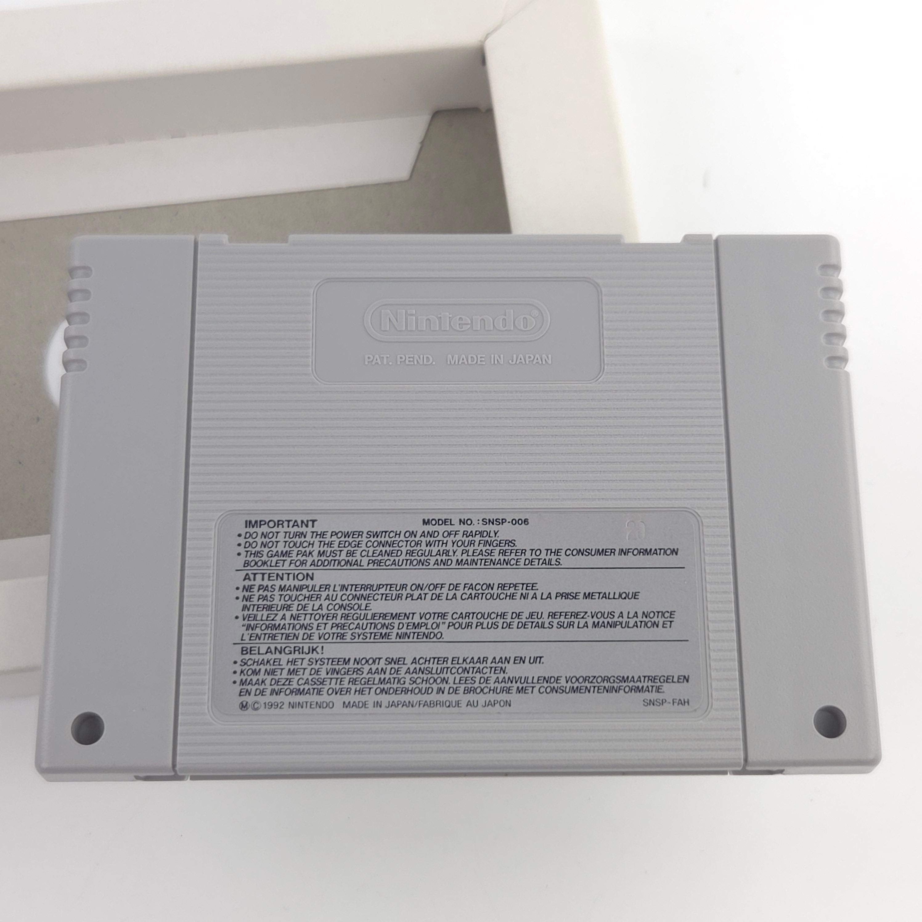 Super Nintendo Spiel – Les Schtroumpfs (SNES OVP)