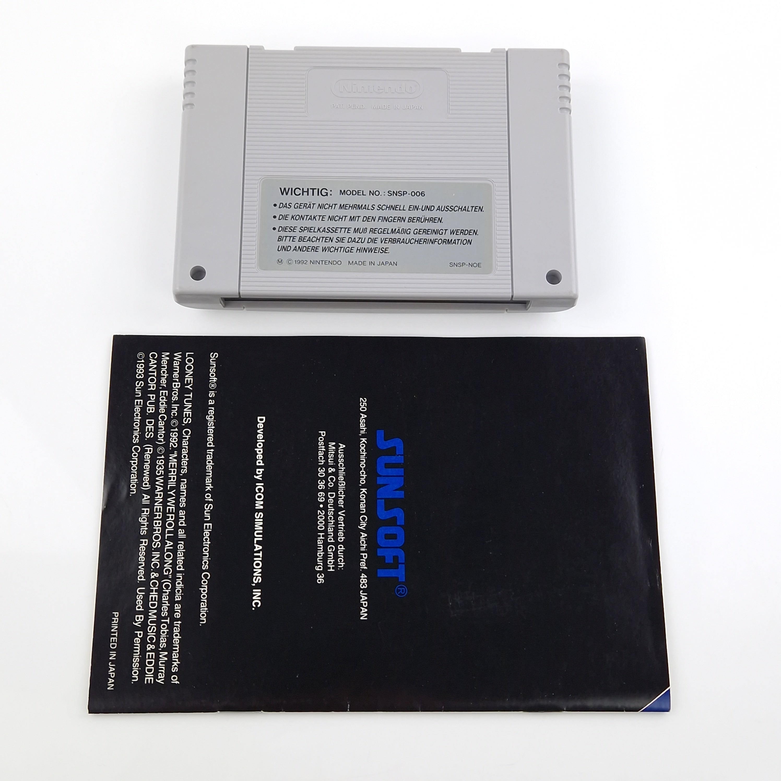 Super Nintendo Spiel – Looney Tunes Road Runner SNES PAL OVP