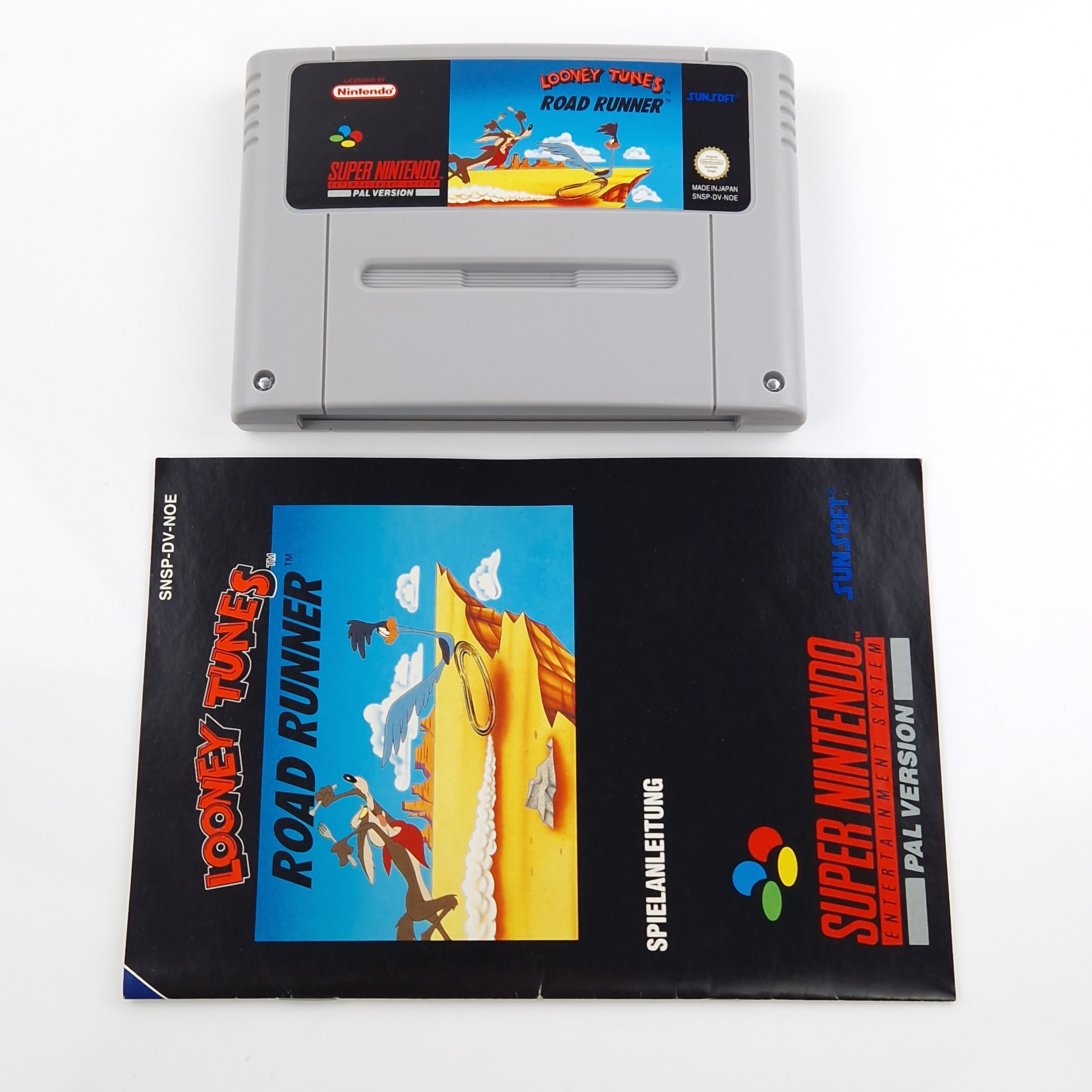 Super Nintendo Spiel – Looney Tunes Road Runner SNES PAL OVP