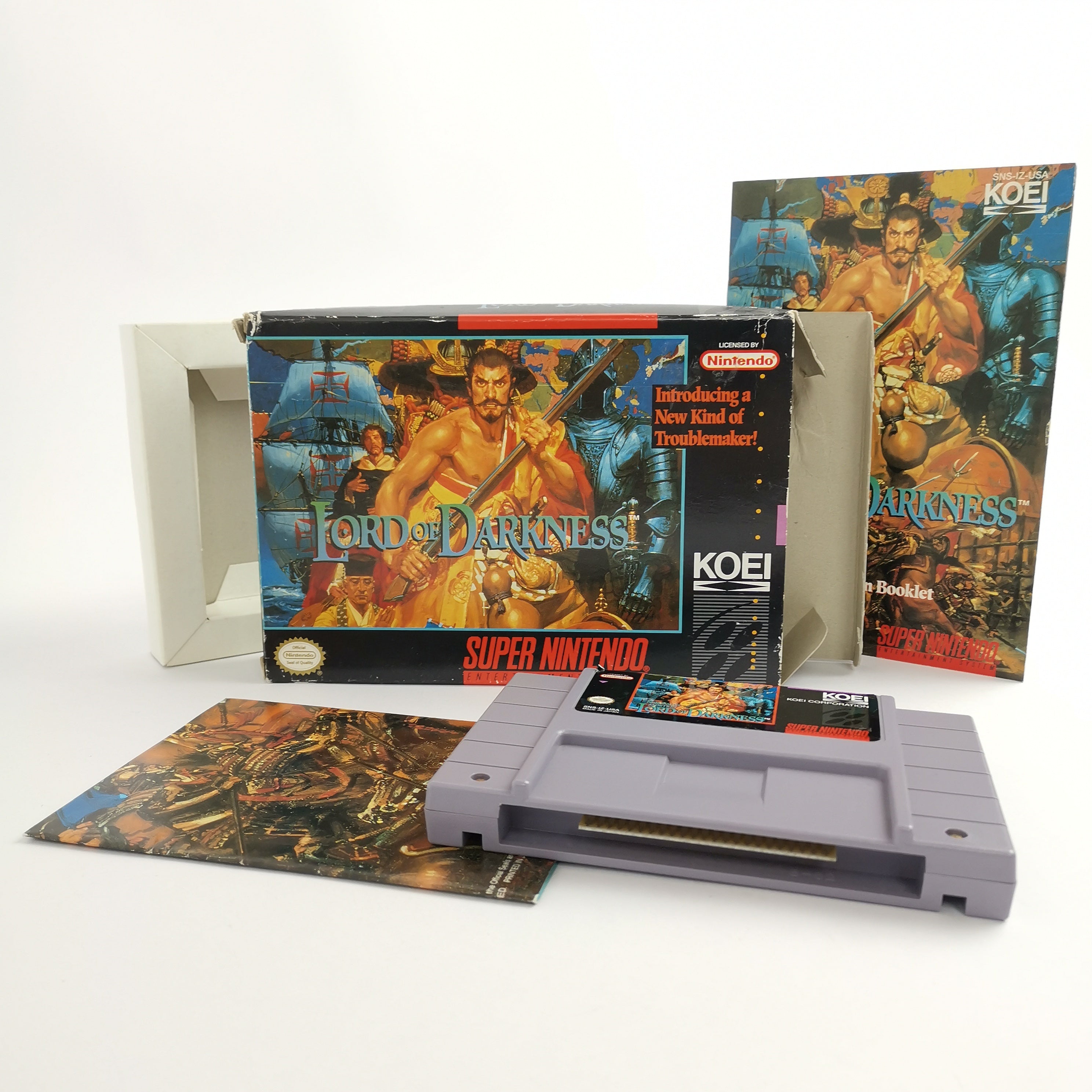 Super Nintendo Spiel – Lord of Darkness OVP NTSC-U/C
