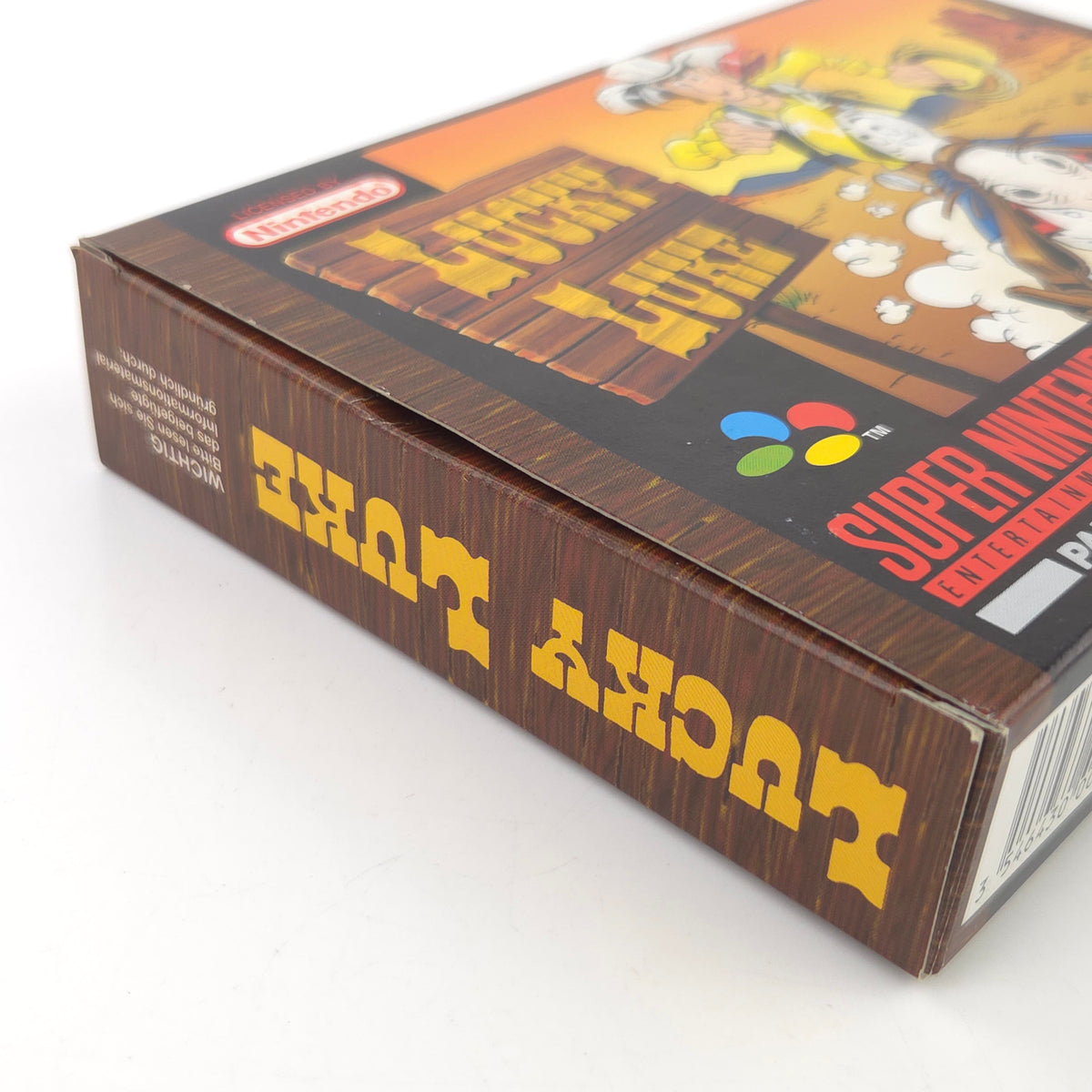 Super Nintendo Spiel Lucky Luke Modul Anleitung OVP