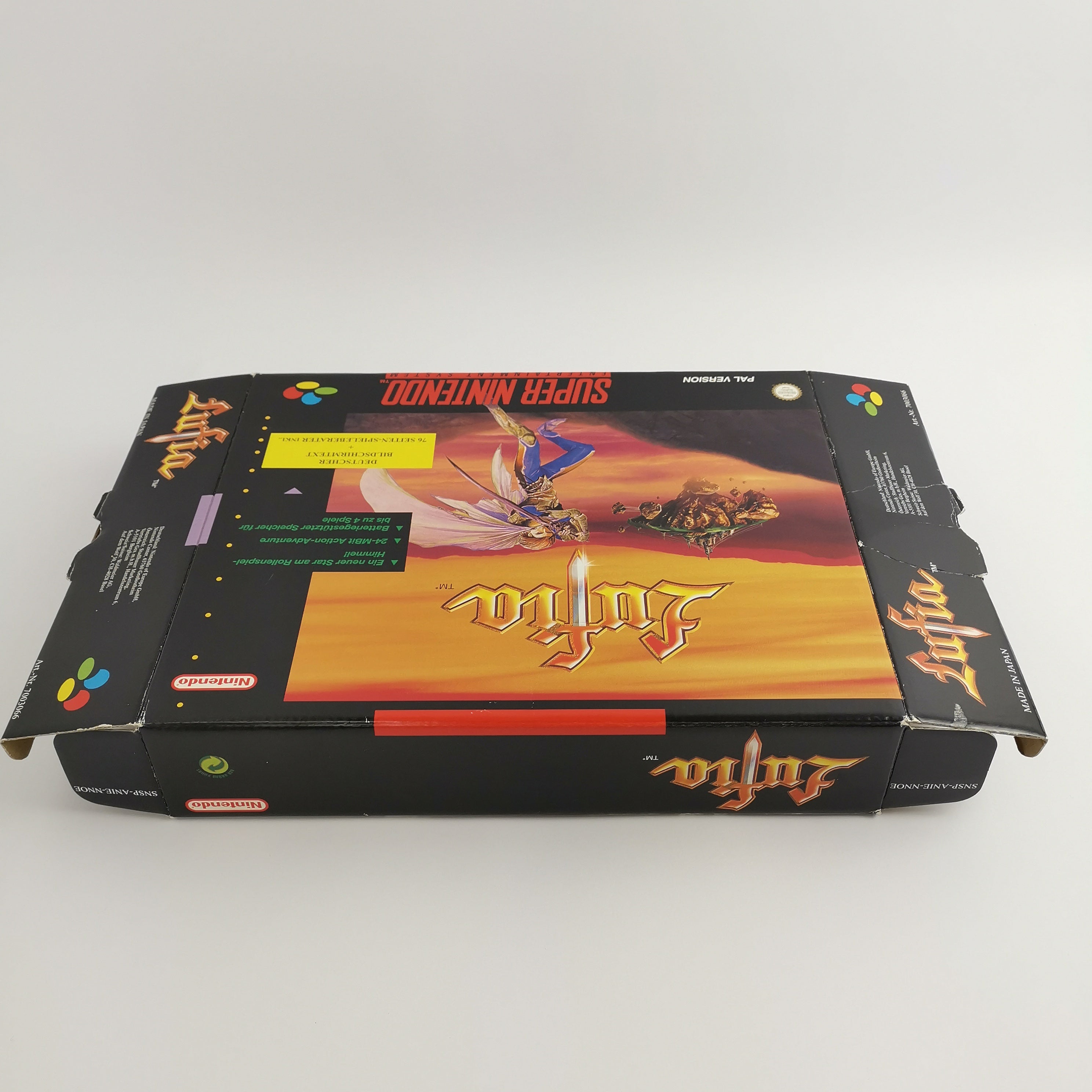 Super Nintendo Spiel – Lufia Big Box CIB OVP PAL NOE