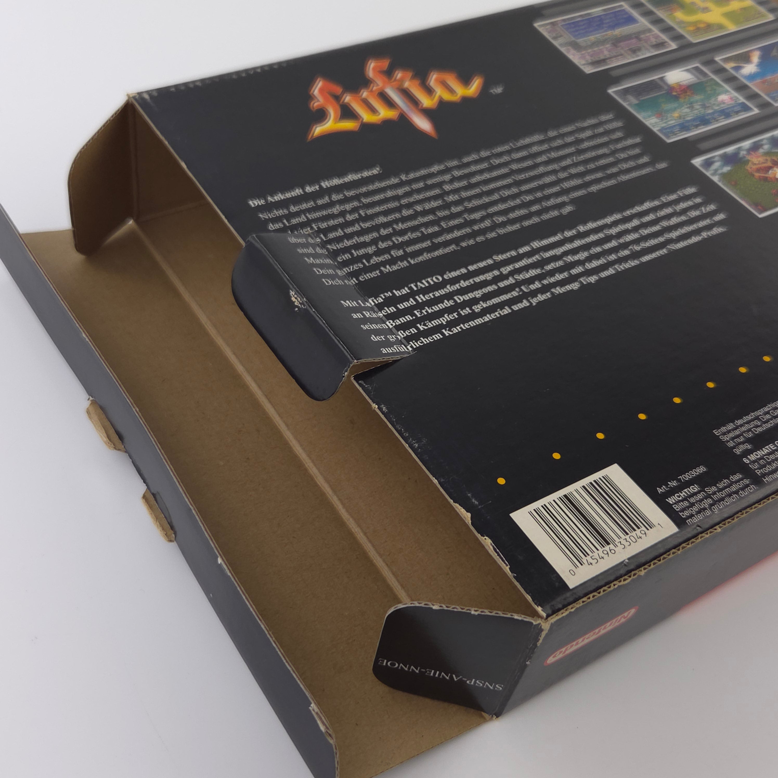 Super Nintendo Spiel – Lufia Big Box OVP PAL NOE