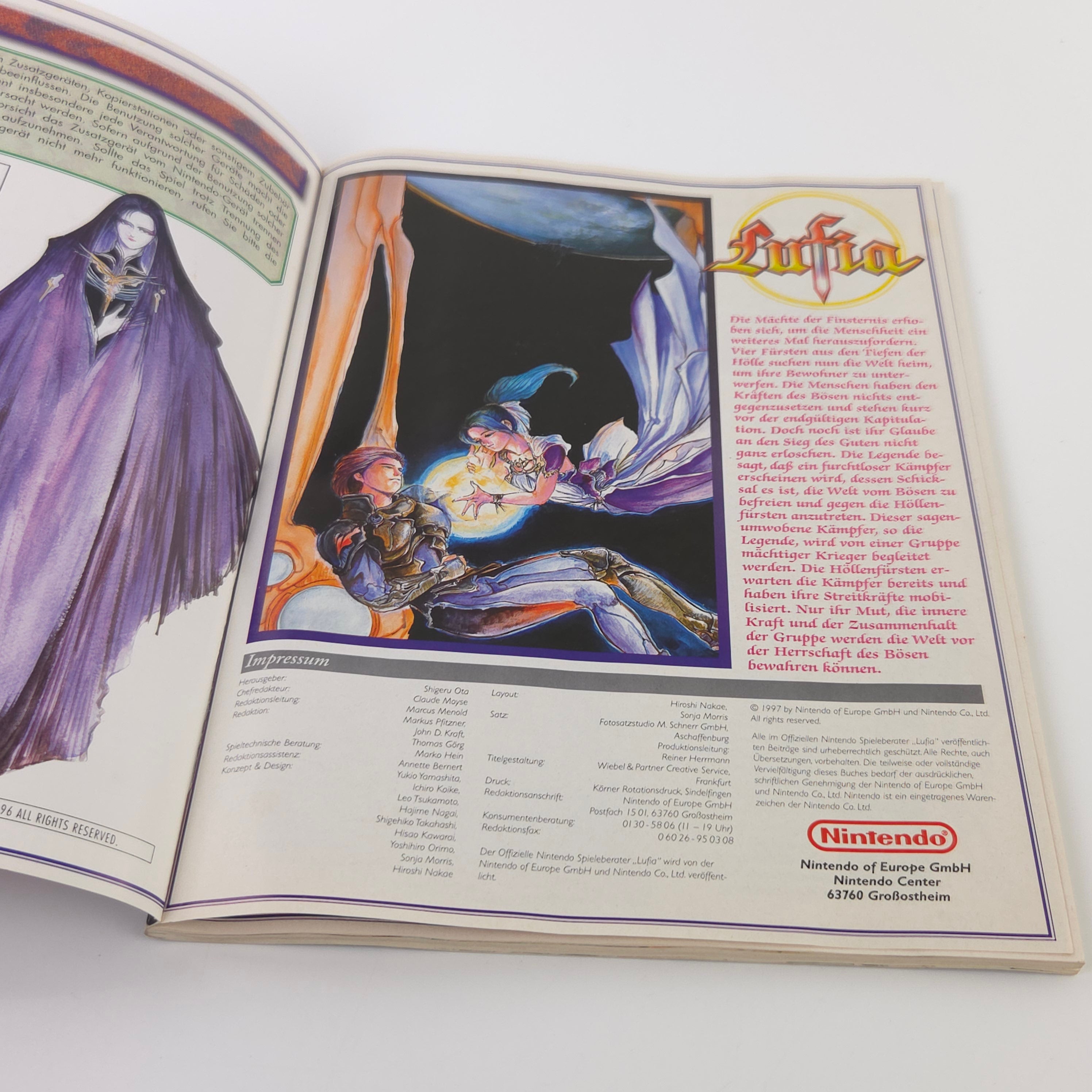 Super Nintendo Spiel – Lufia Big Box OVP PAL NOE