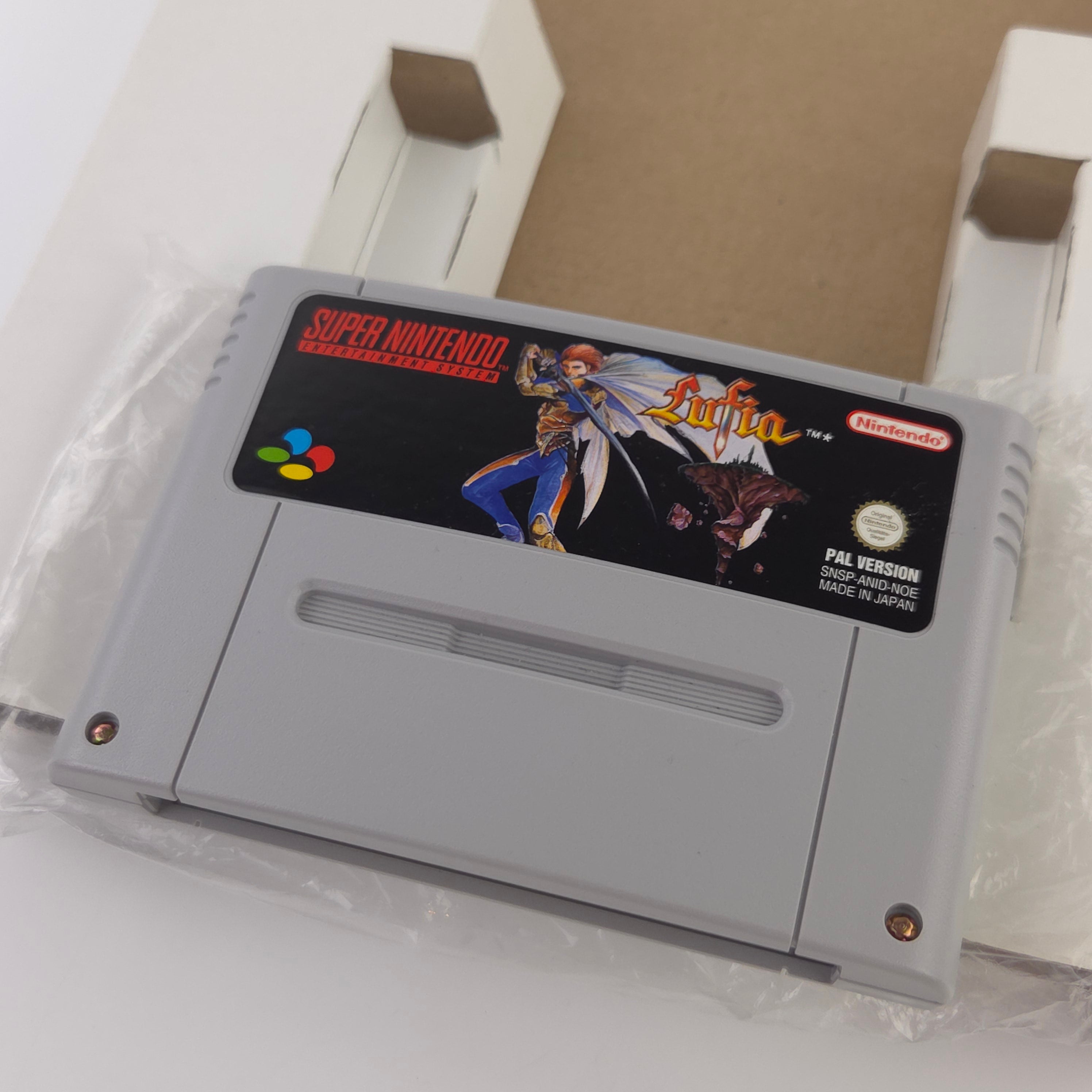 Super Nintendo Spiel – Lufia Big Box mit Berater OVP PAL