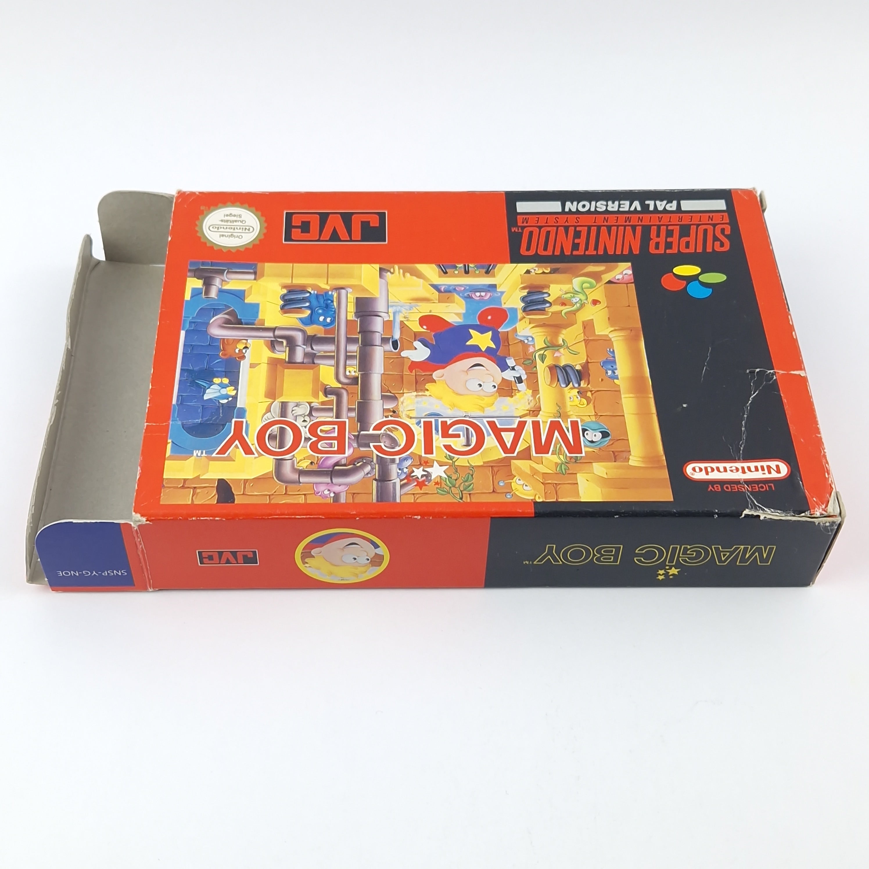 Super Nintendo Spiel – Magic Boy Modul Anleitung OVP PAL