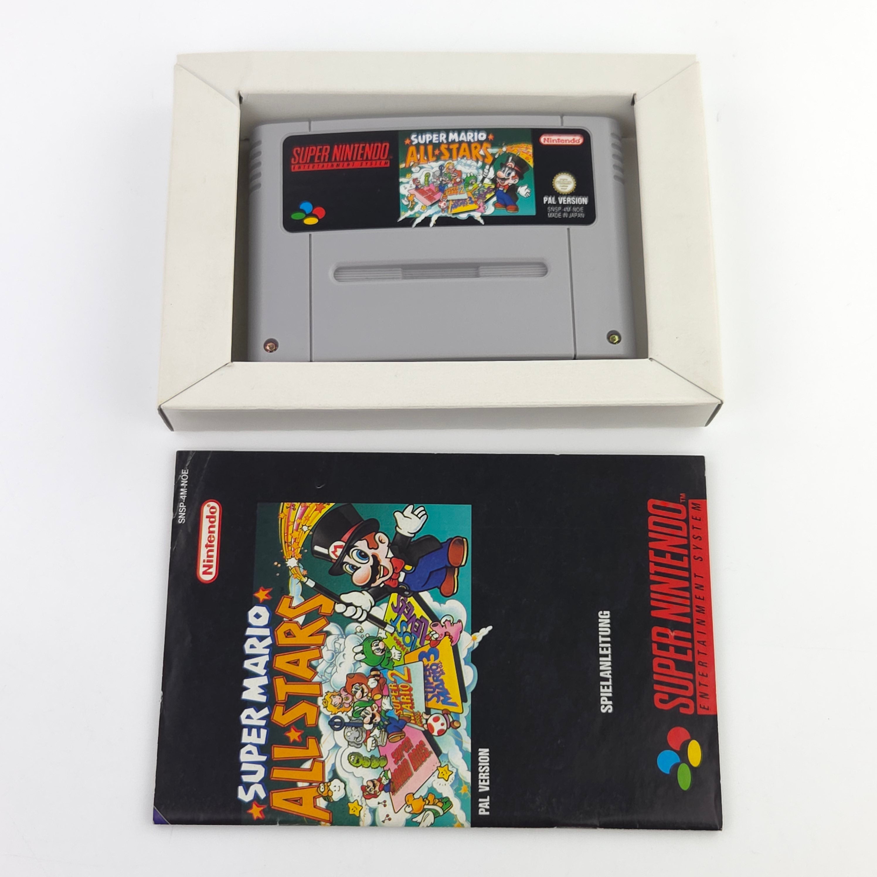 Super Nintendo Spiel – Super Mario All Stars (SNES OVP)