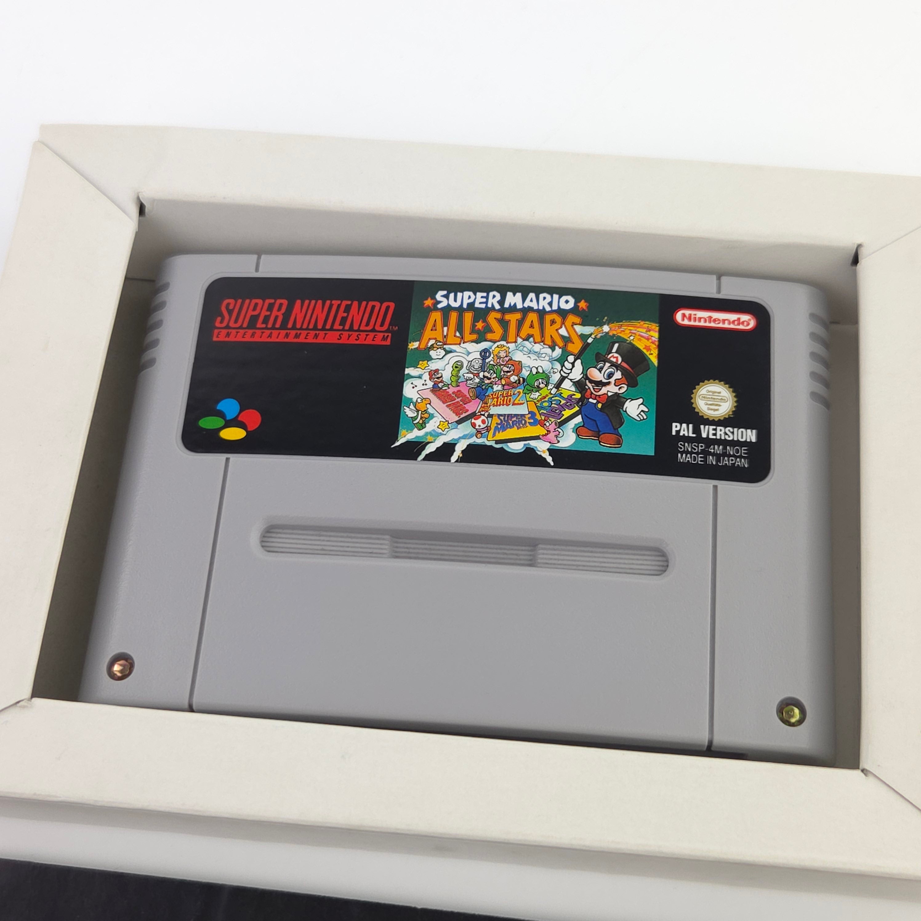 Super Nintendo Spiel – Super Mario All Stars (SNES OVP)