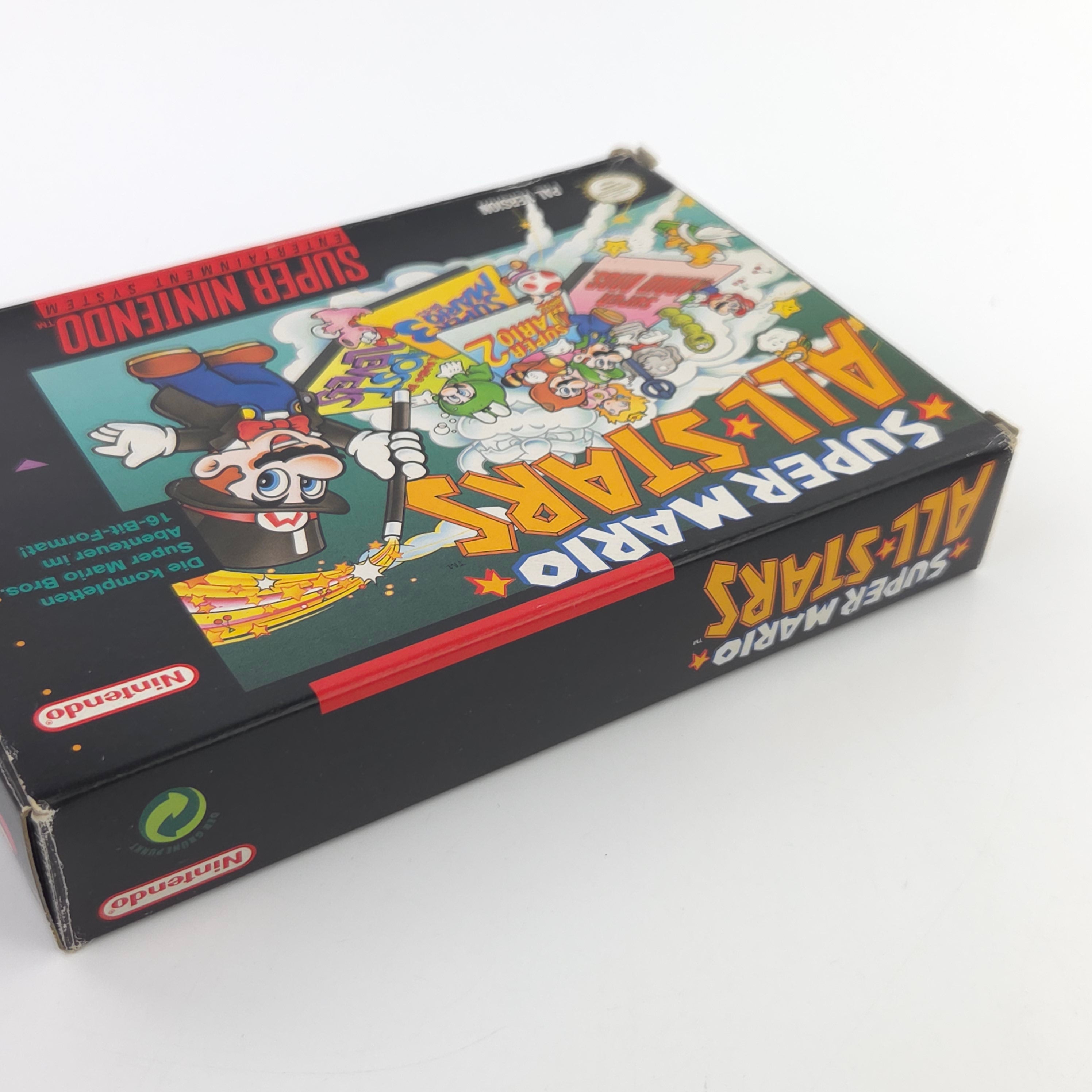 Super Nintendo Spiel – Super Mario All Stars (SNES OVP)