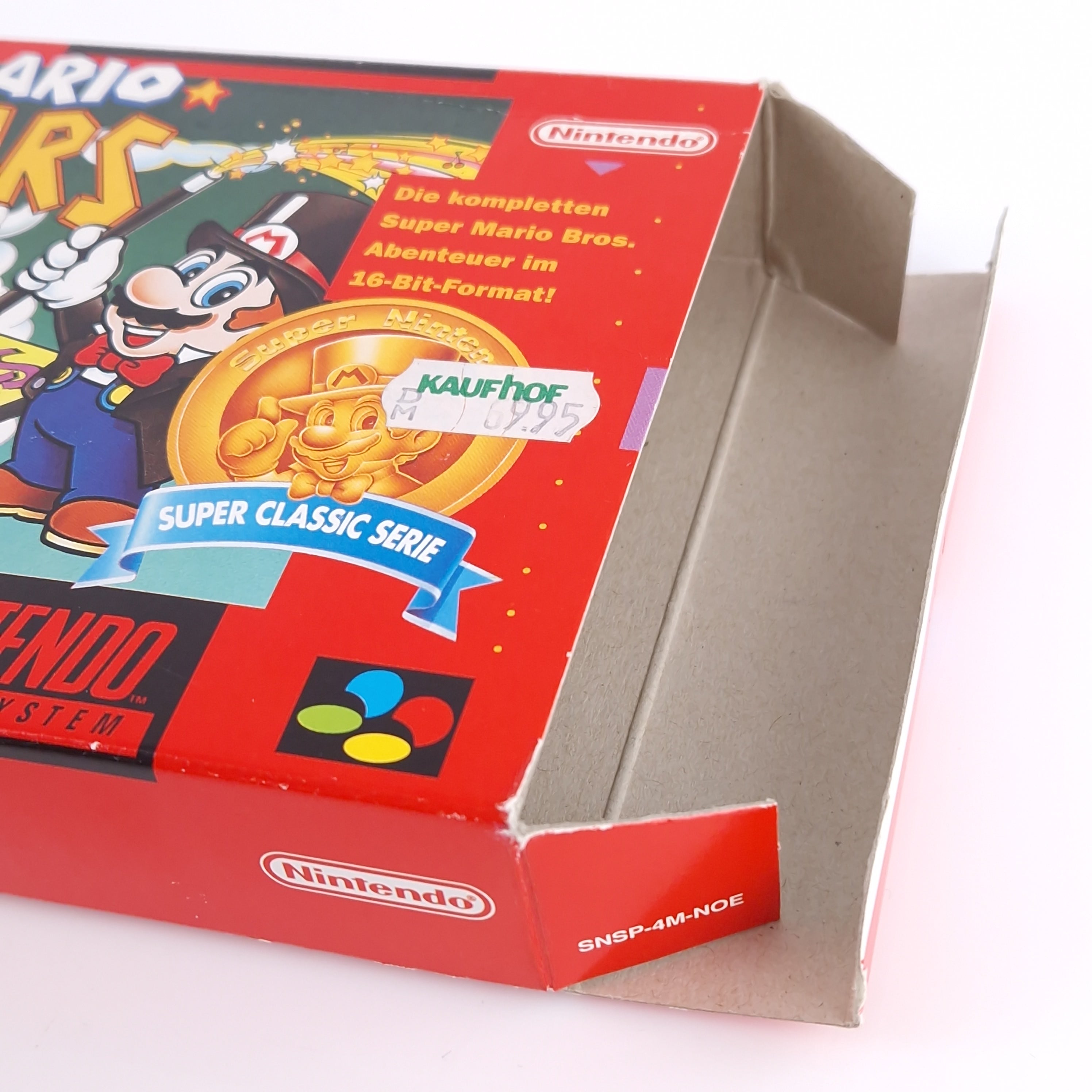 Super Nintendo Spiel – Super Mario Allstars Modul OVP PAL