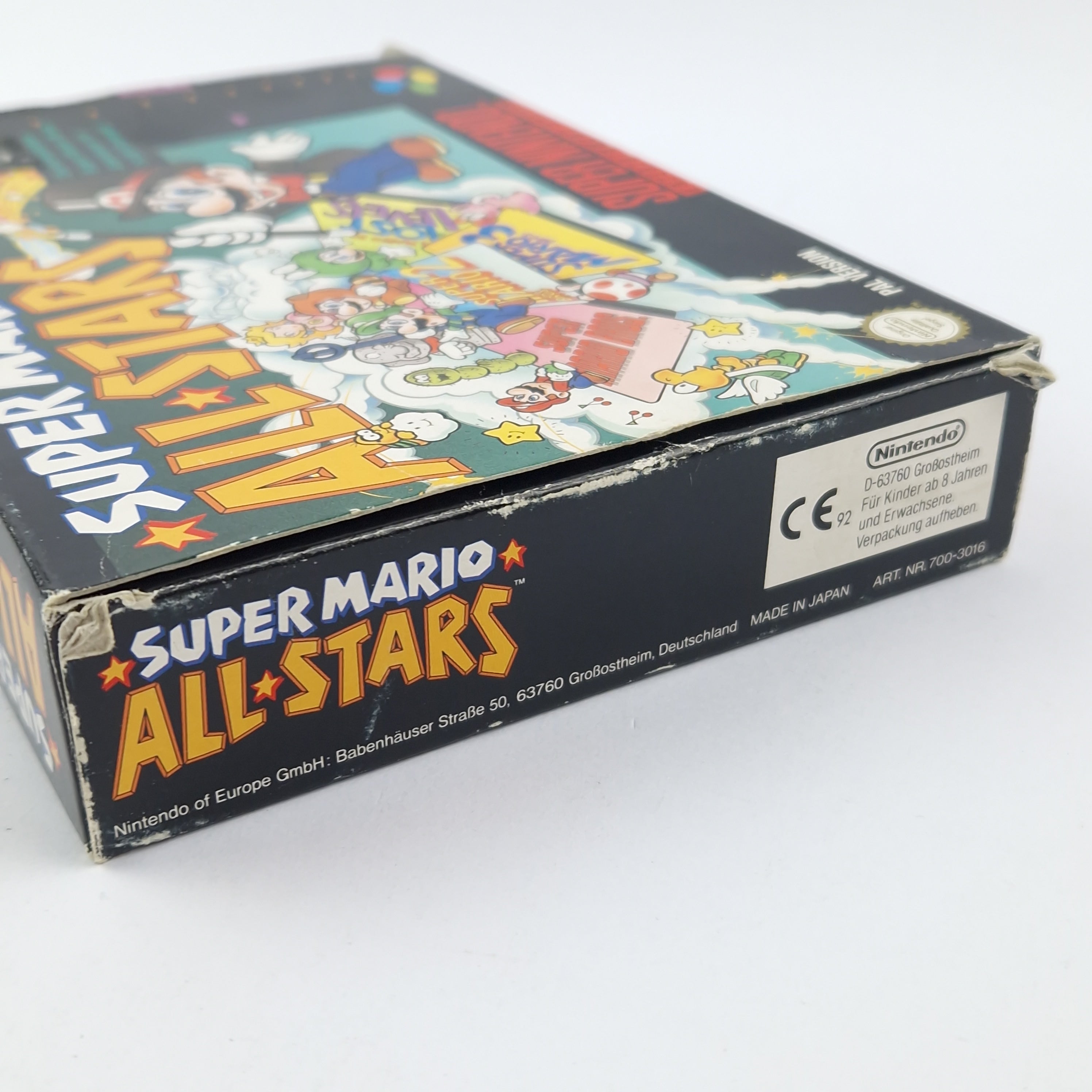 Super Nintendo Spiel: Super Mario Allstars - OVP Anleitung Modul Snes Pal Game