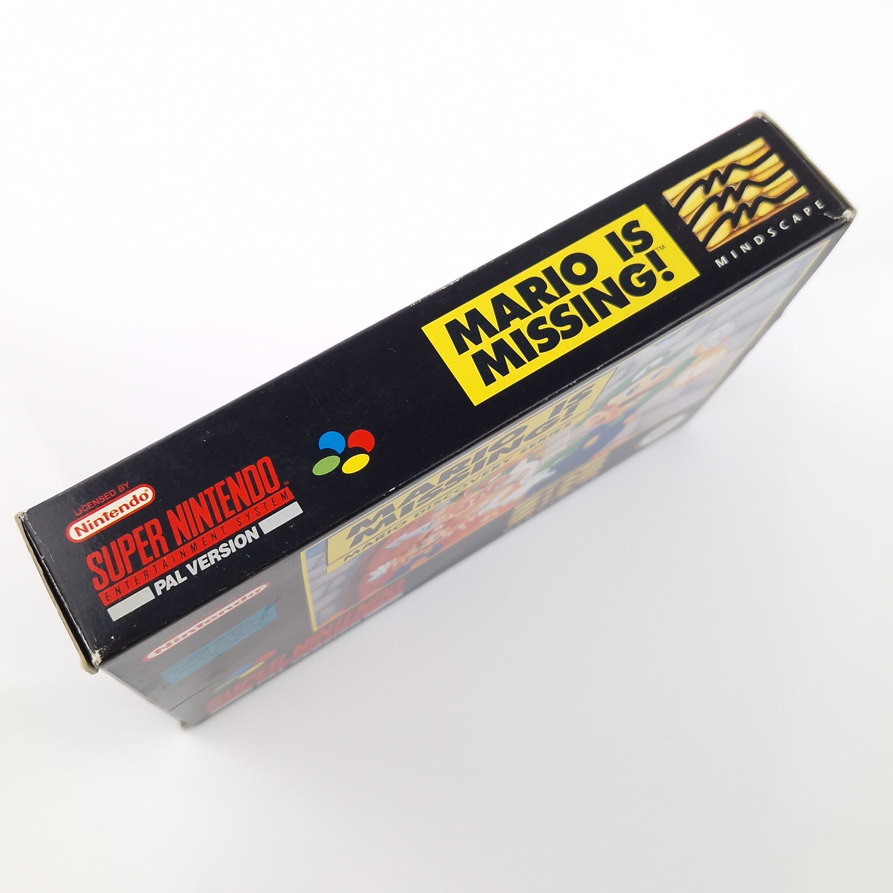 Super Nintendo Spiel – Mario is Missing SNES Modul OVP PAL