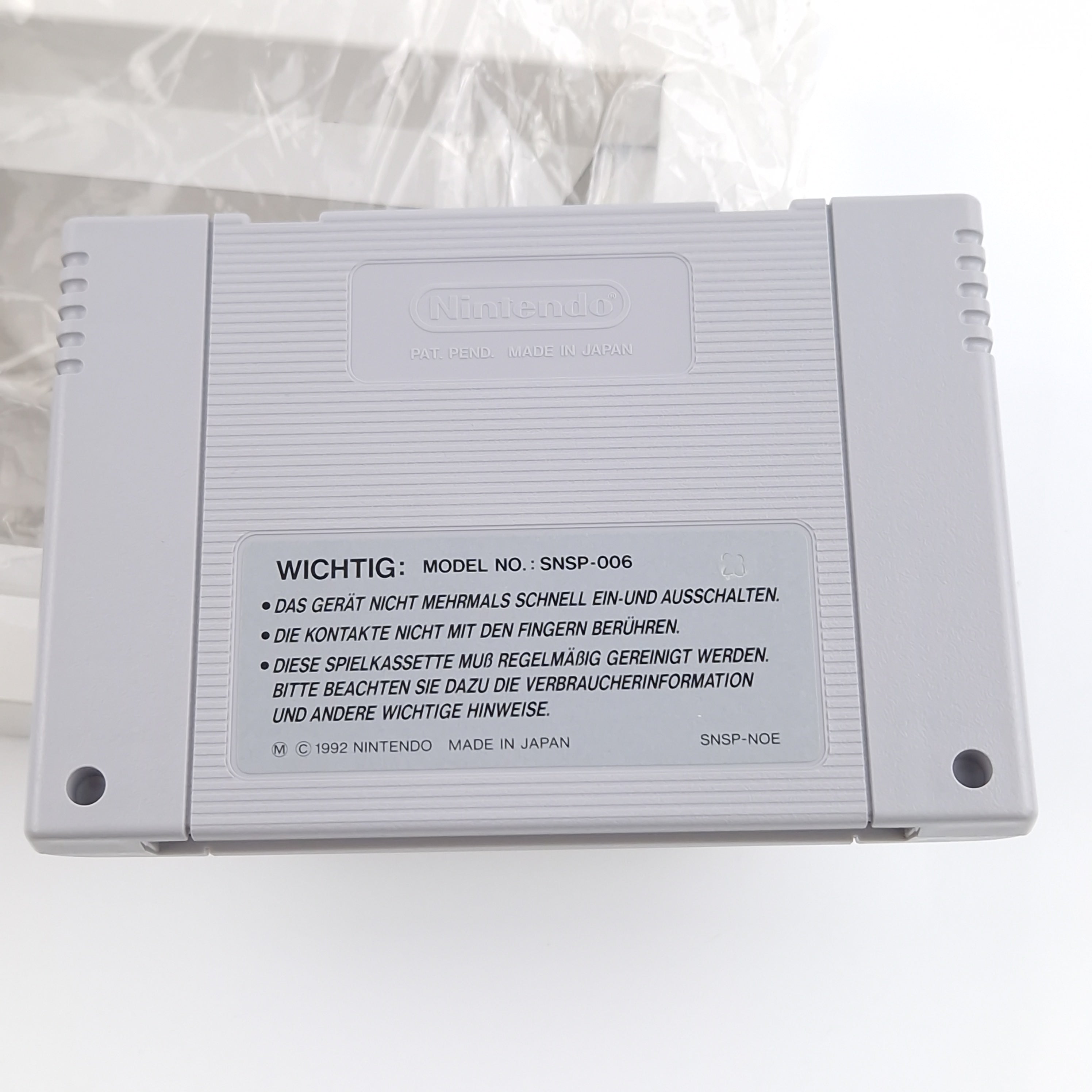 Super Nintendo Spiel – Mario is Missing SNES Modul OVP PAL