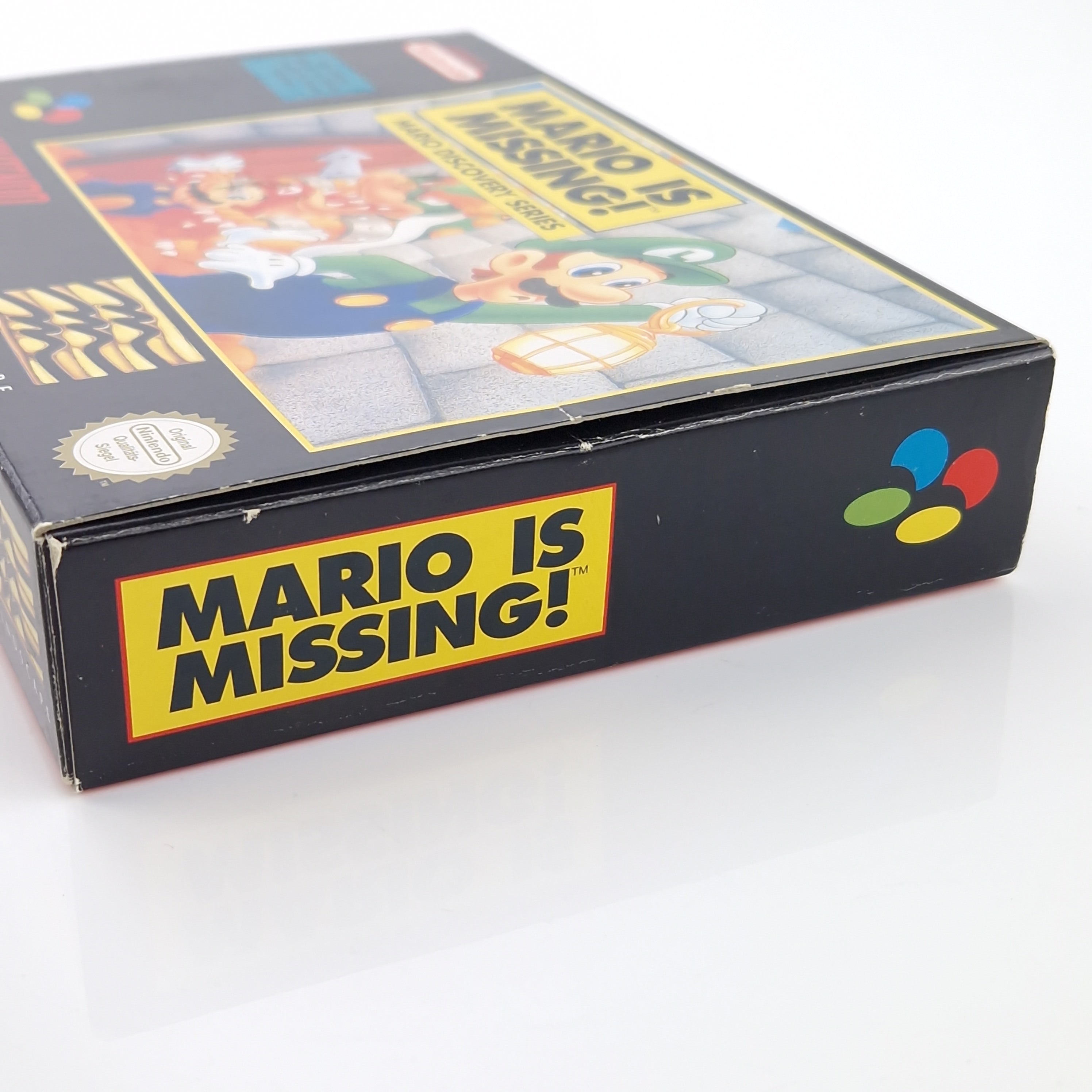 Super Nintendo Spiel – Mario is Missing SNES Modul OVP PAL