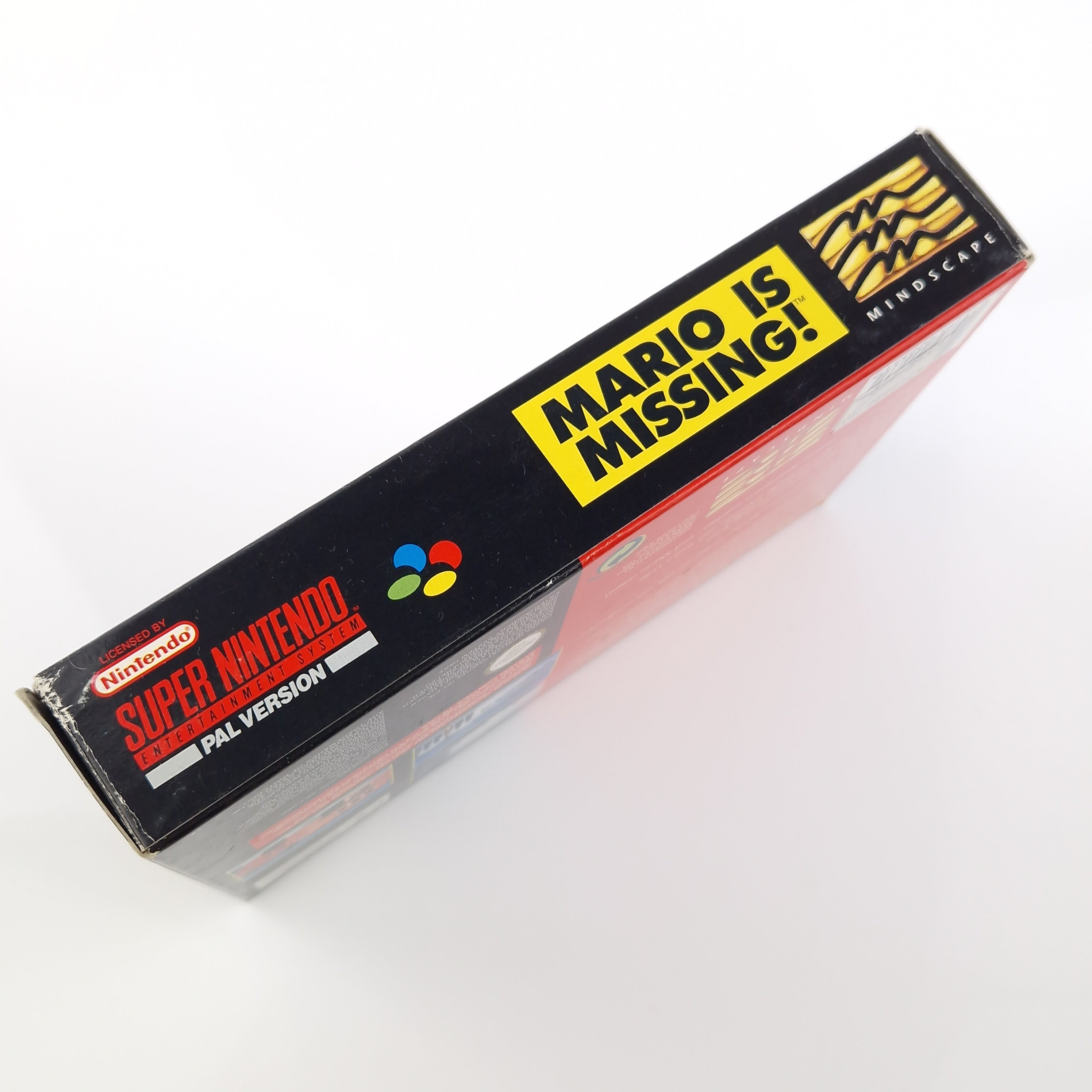 Super Nintendo Spiel – Mario is Missing SNES Modul OVP PAL