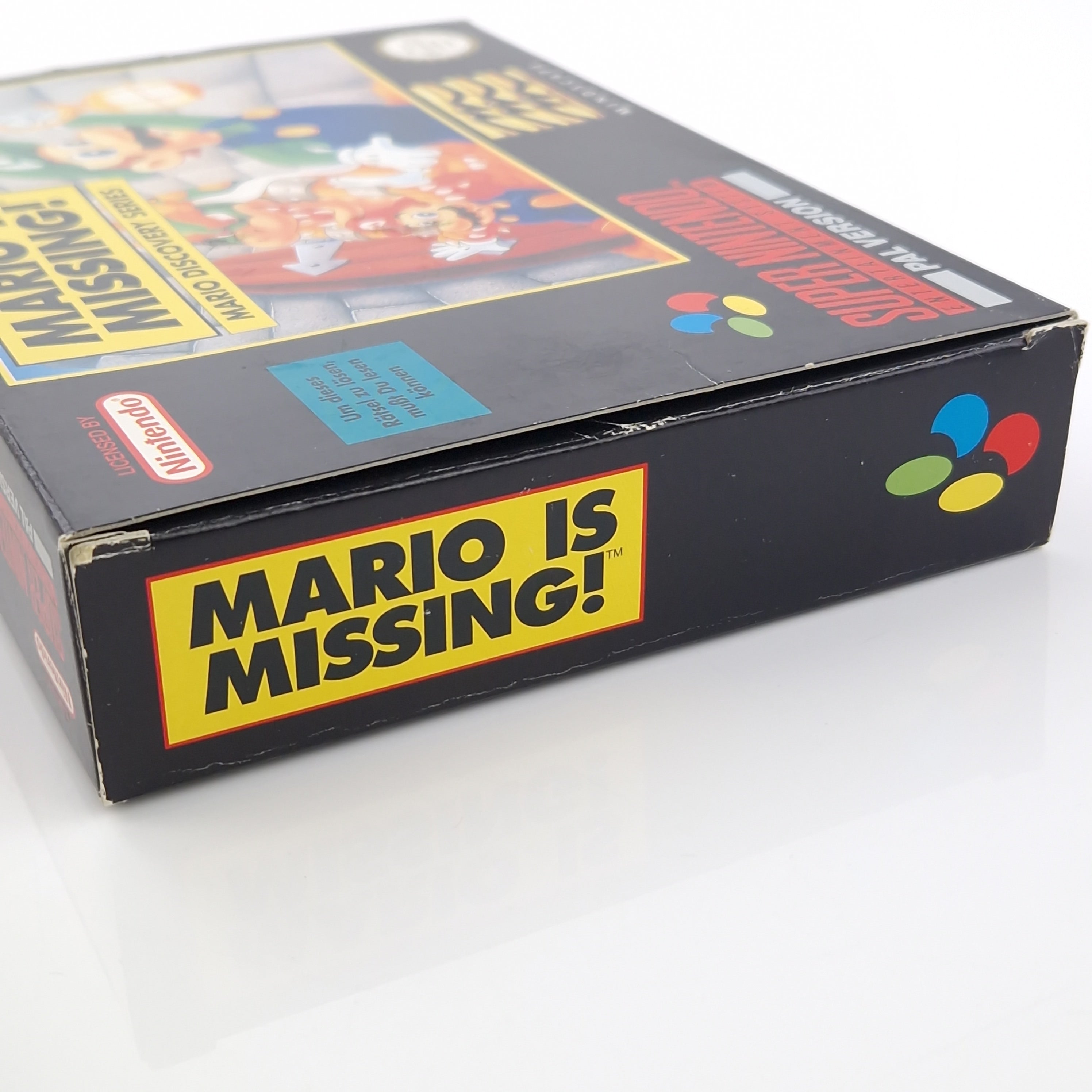 Super Nintendo Spiel – Mario is Missing SNES Modul OVP PAL