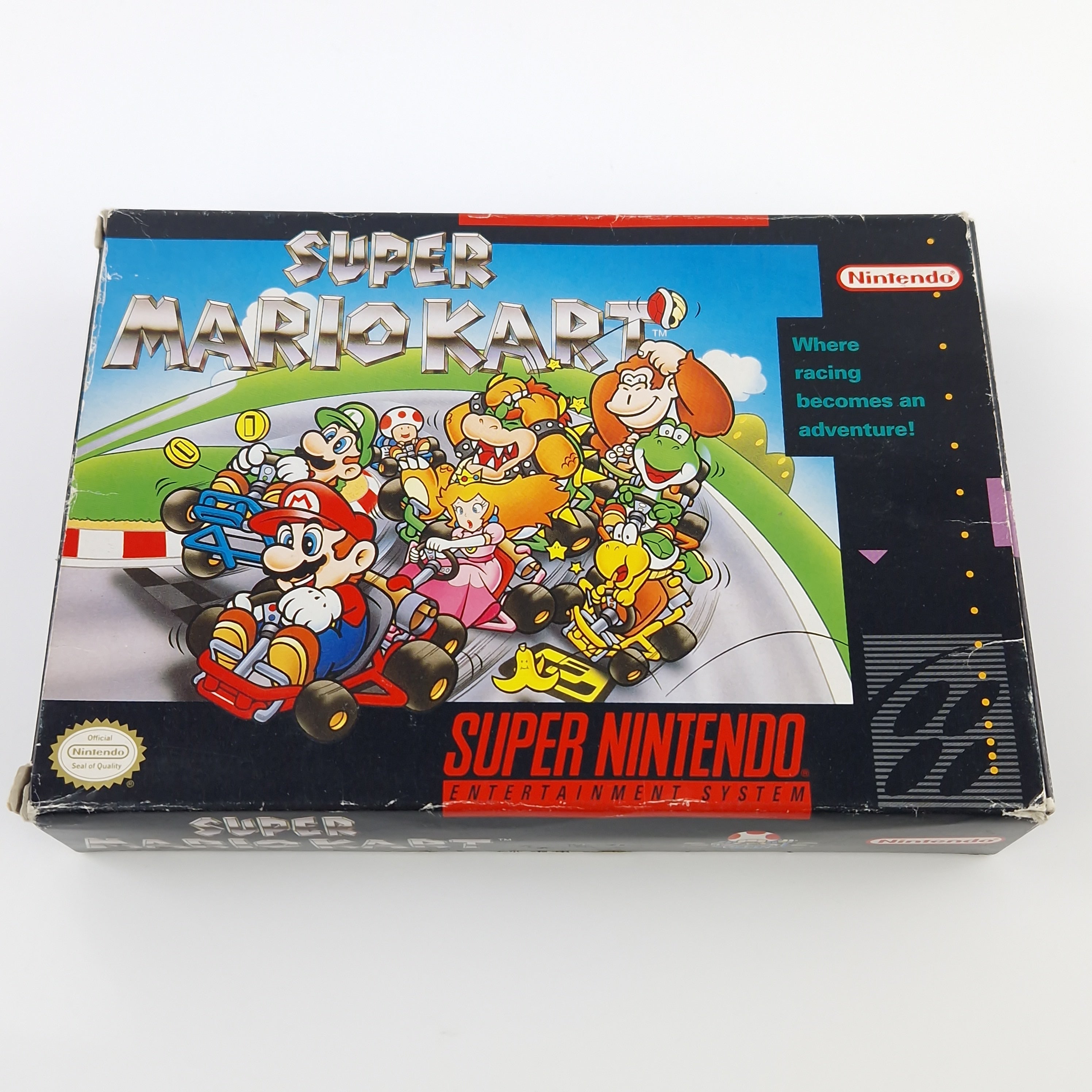Super Nintendo Spiel – Super Mario Kart OVP NTSC USA