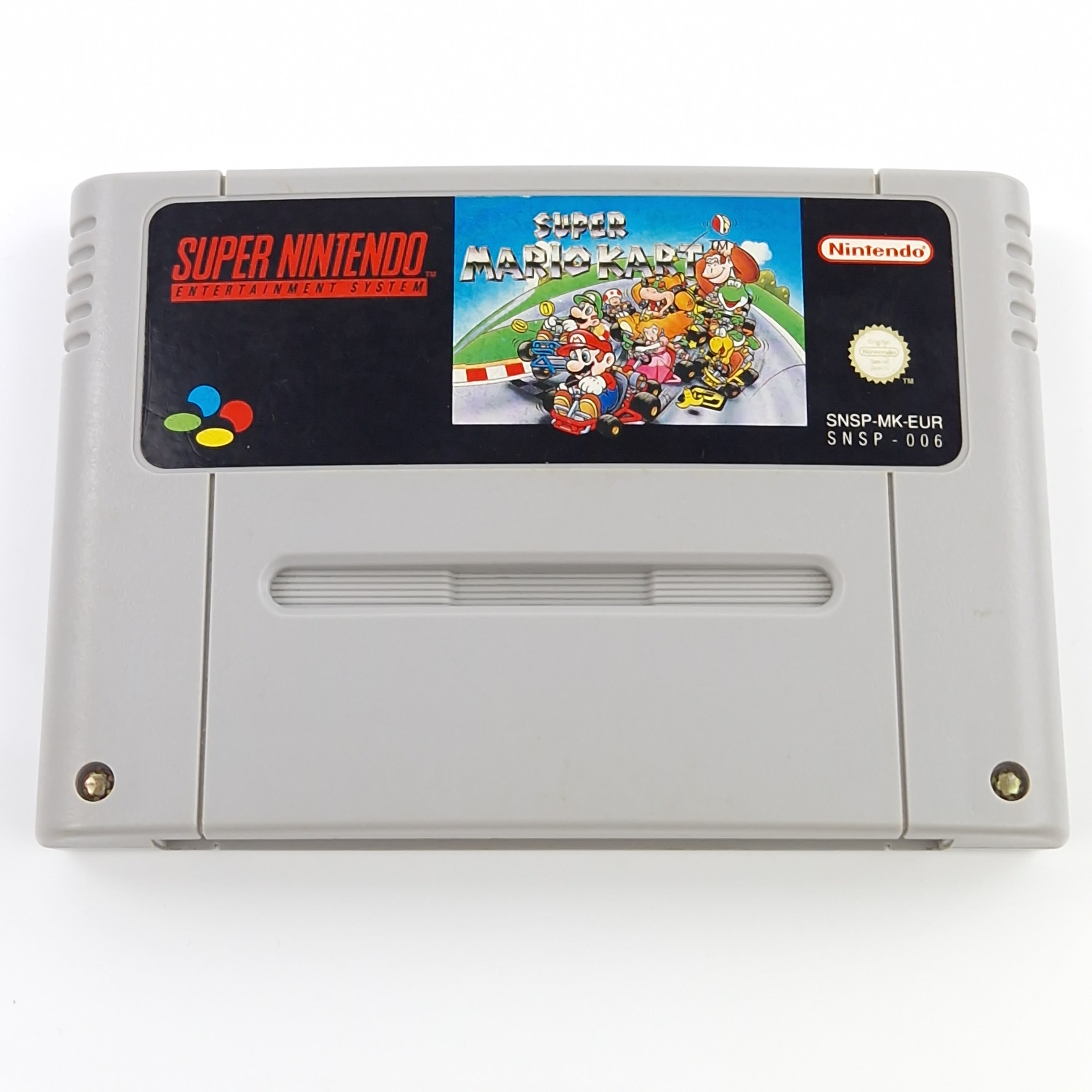 Super Nintendo Spiel – Super Mario Kart SNES Modul PAL
