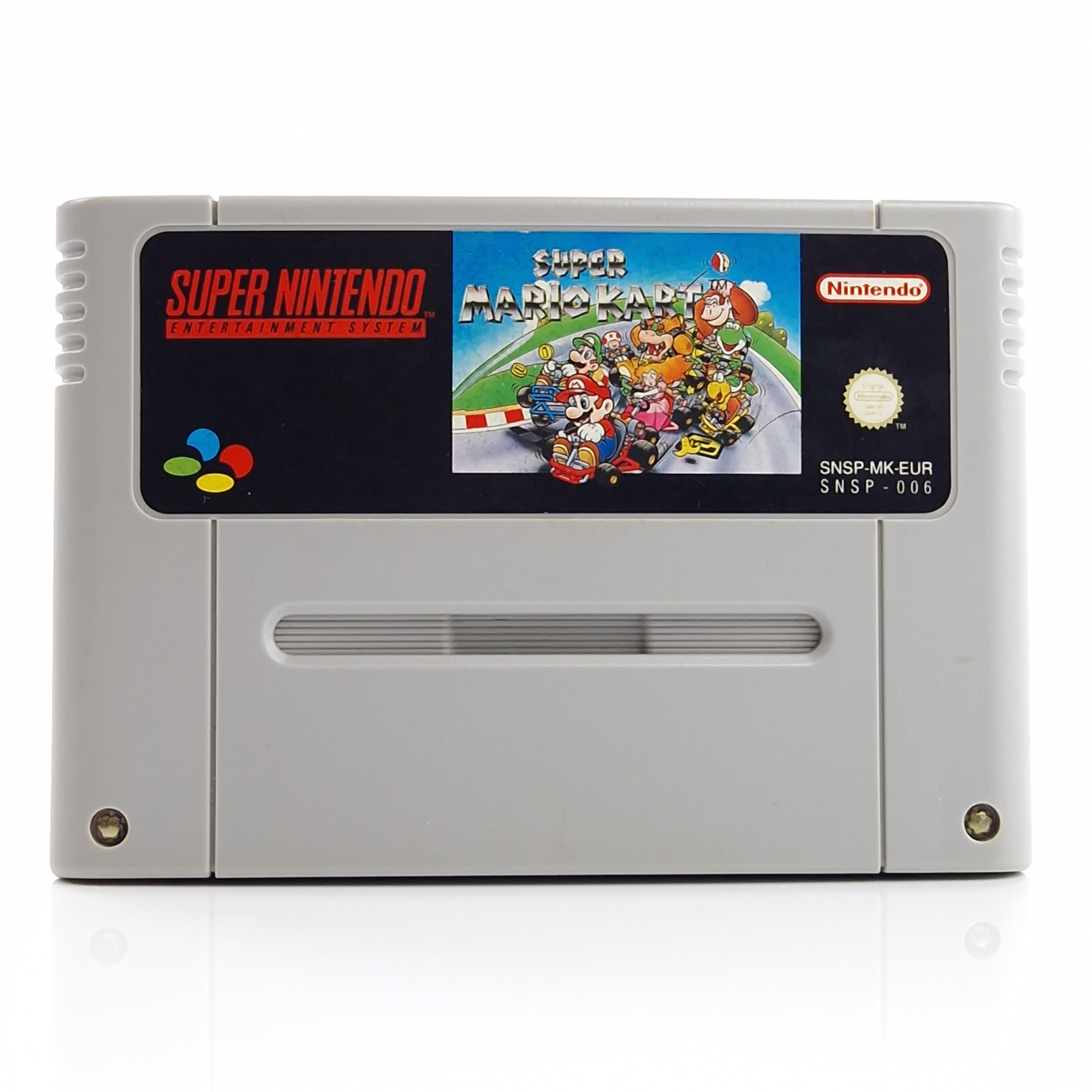 Super Nintendo Spiel – Super Mario Kart SNES Modul PAL