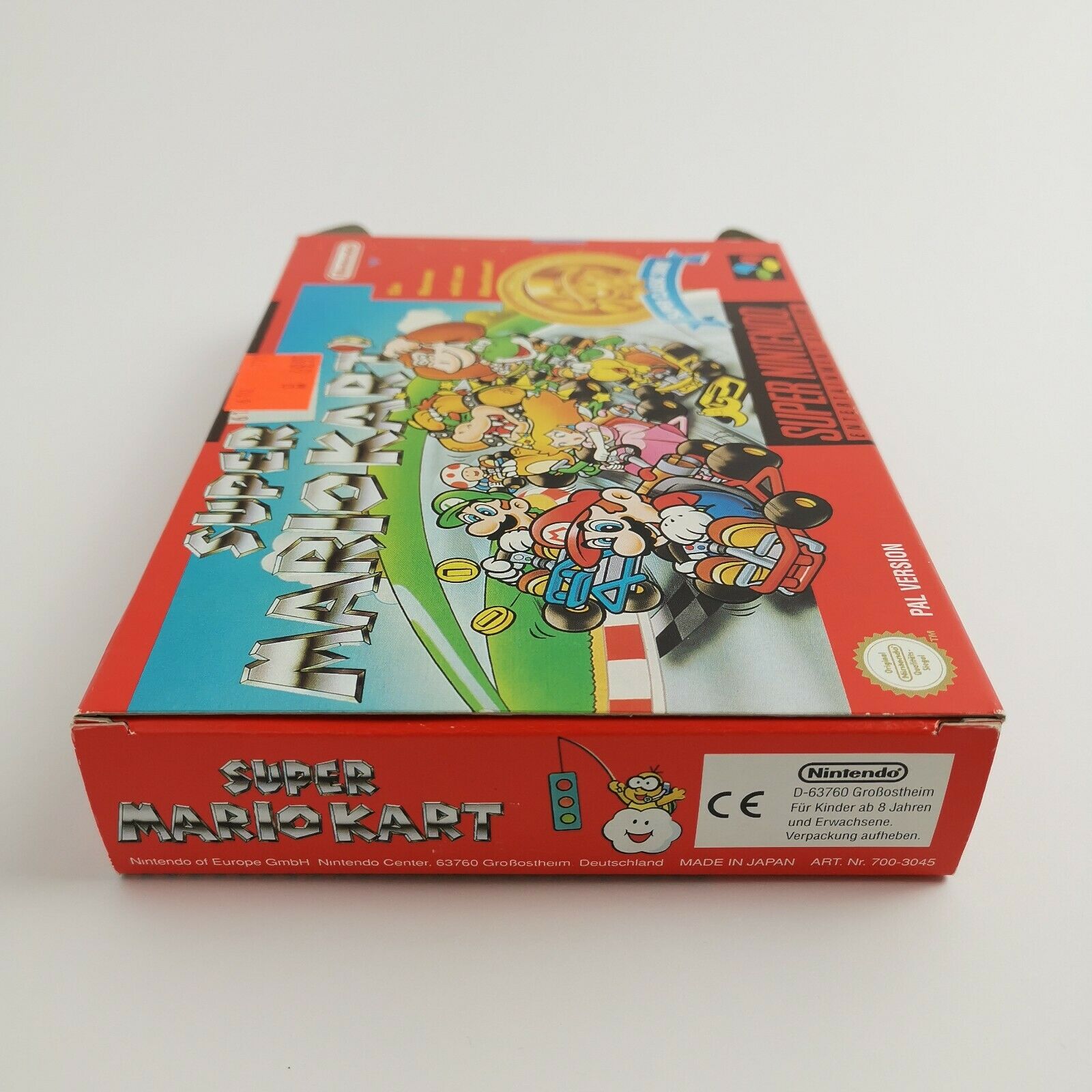 Super Nintendo Spiel – Super Mario Kart (SNES OVP PAL)