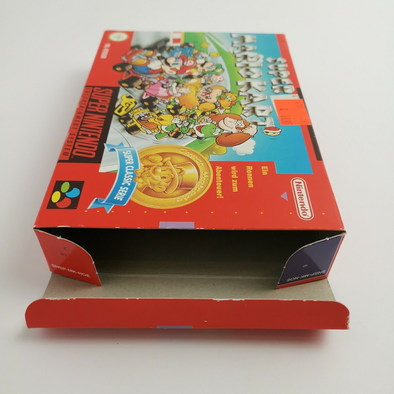 Super Nintendo Spiel – Super Mario Kart (SNES OVP PAL)