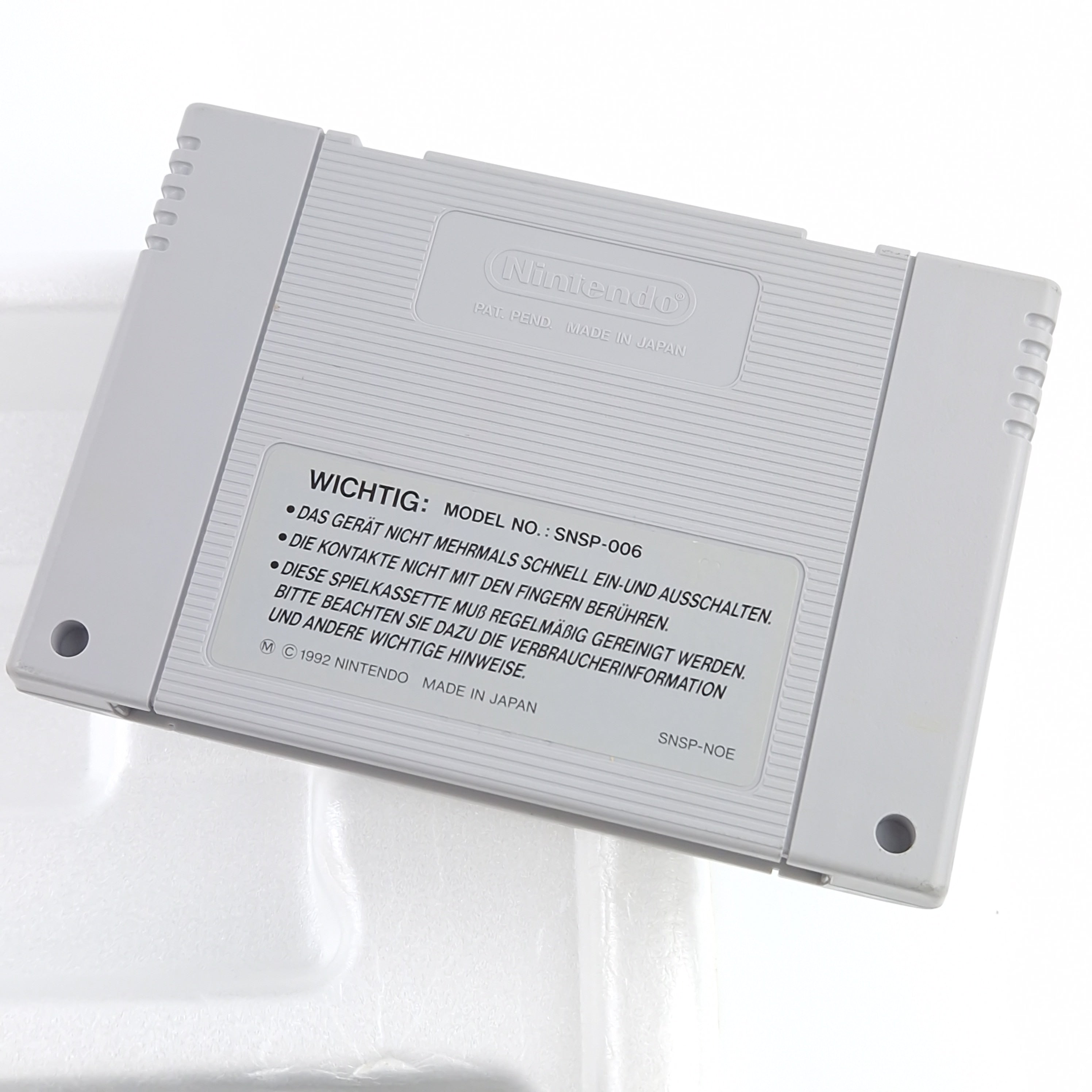 Super Nintendo Spiel – Mario Paint SNES OVP PAL Big Box