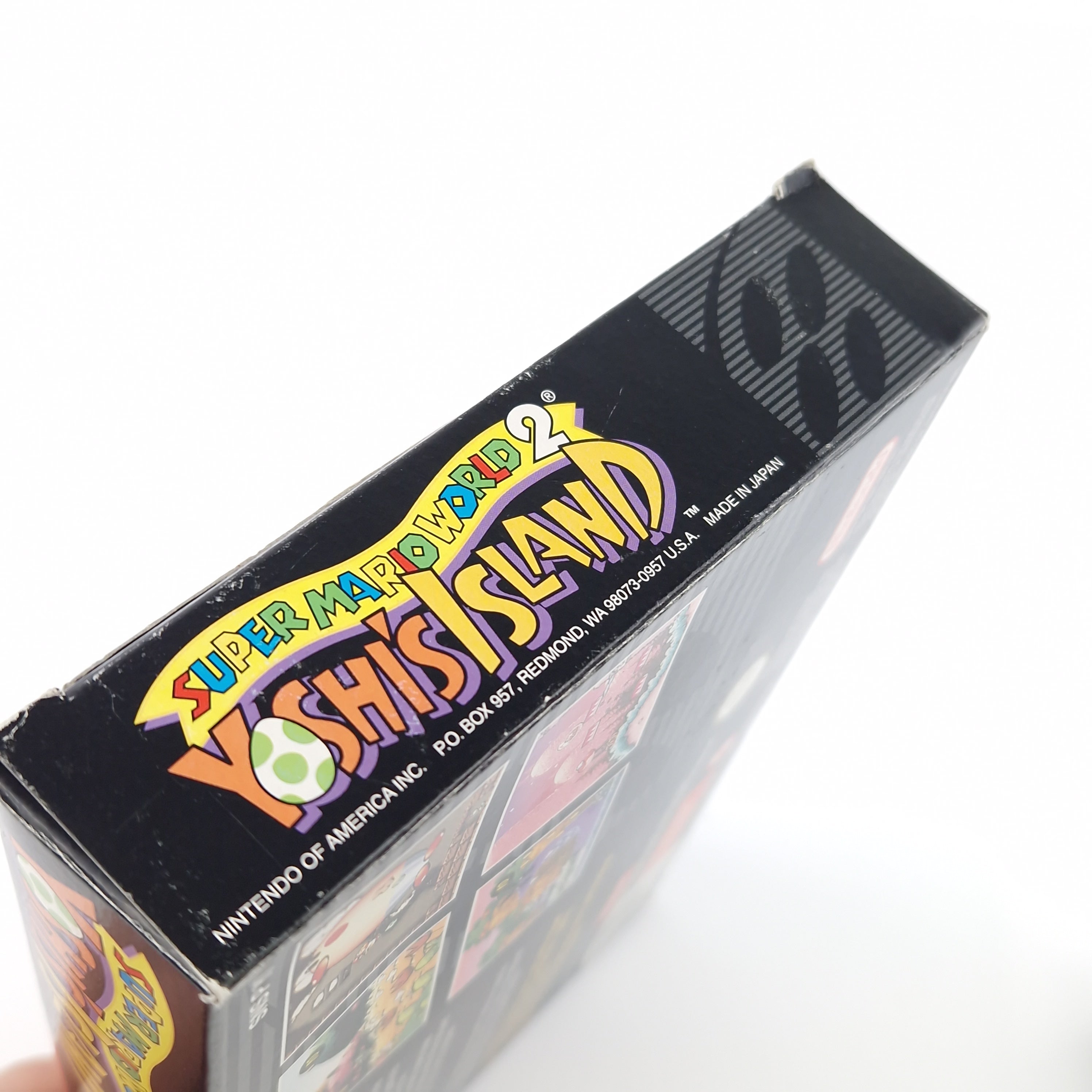 Super Nintendo Spiel – Super Mario World 2 Yoshis Island OVP