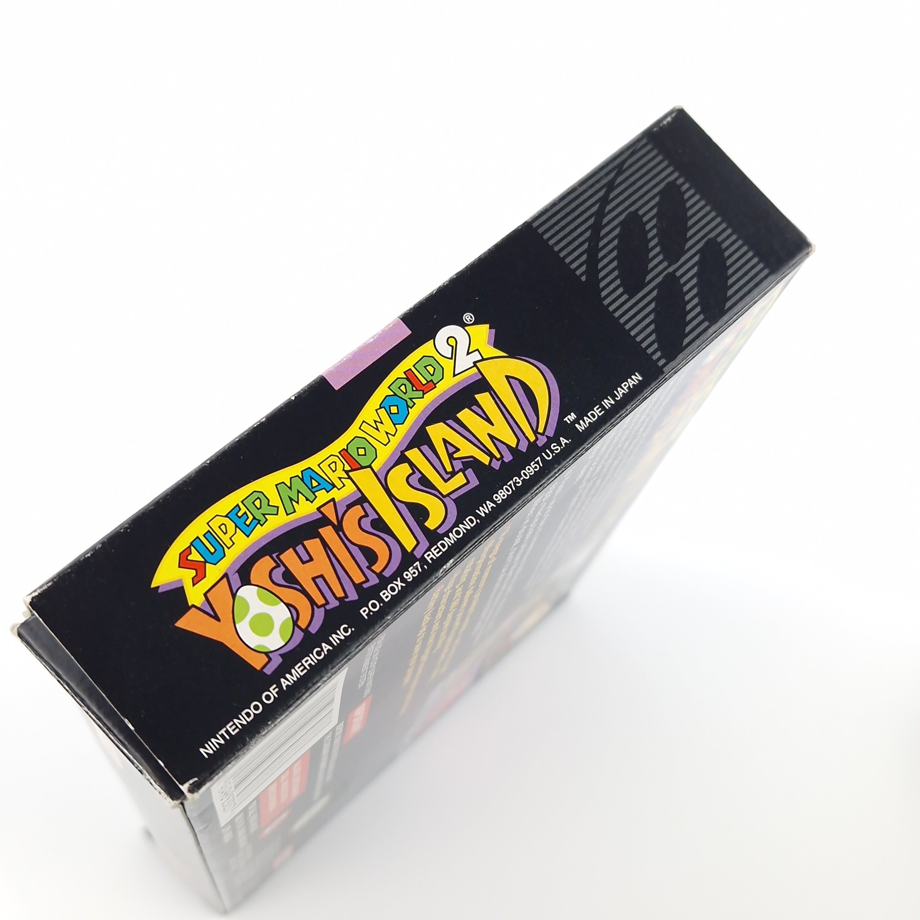 Super Nintendo Spiel – Super Mario World 2 Yoshis Island OVP