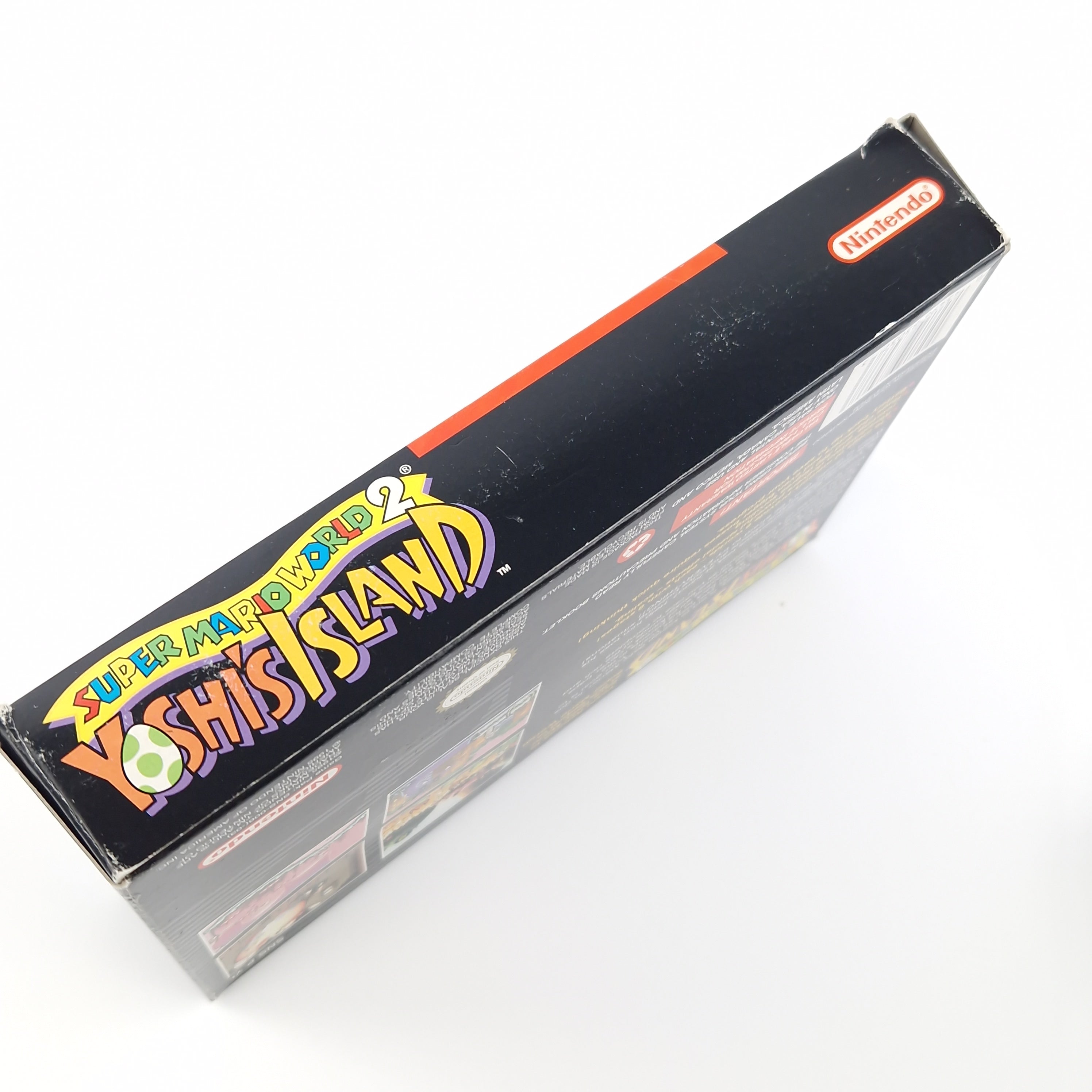 Super Nintendo Spiel – Super Mario World 2 Yoshis Island OVP