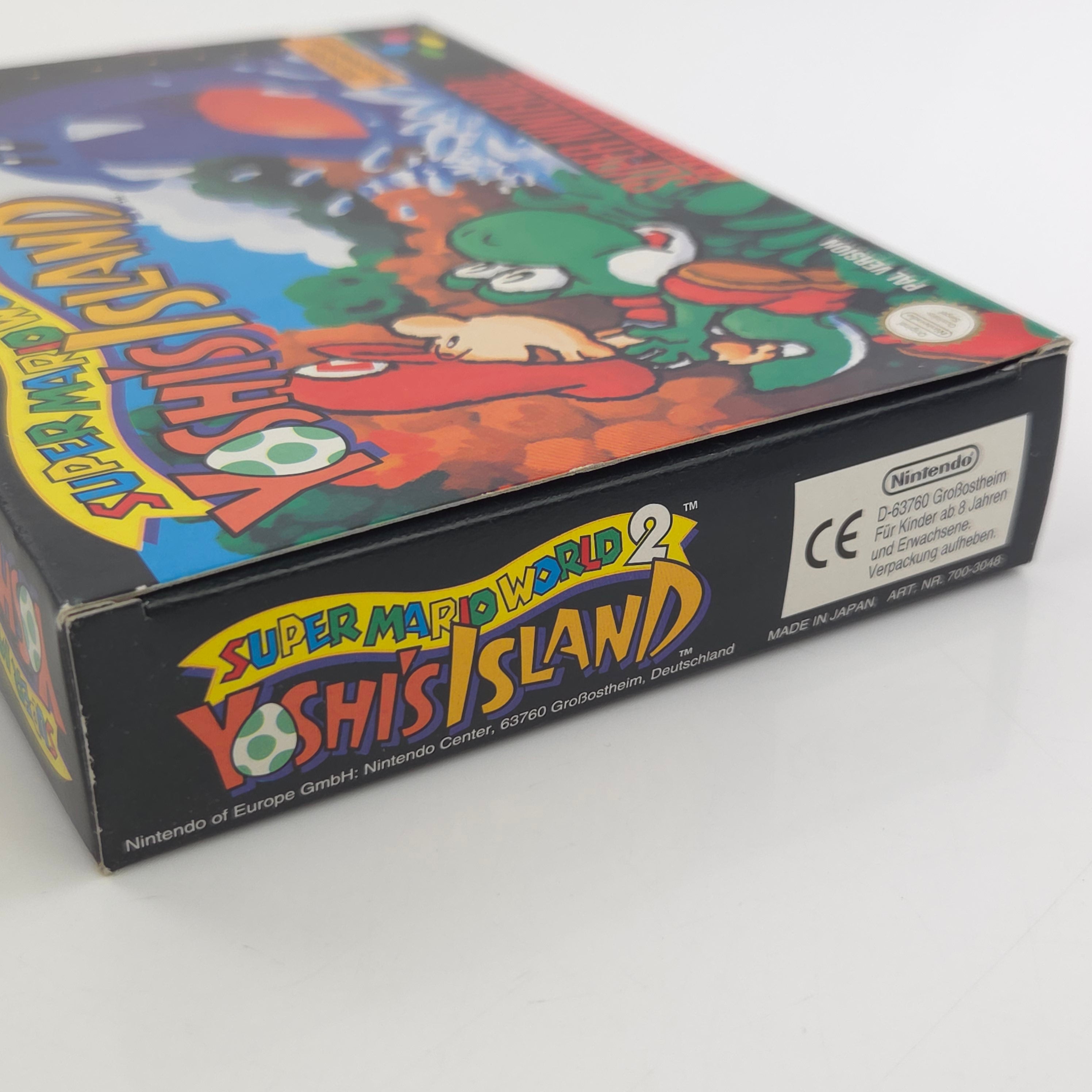 Super Nintendo Spiel – Super Mario World 2 Yoshis Island OVP