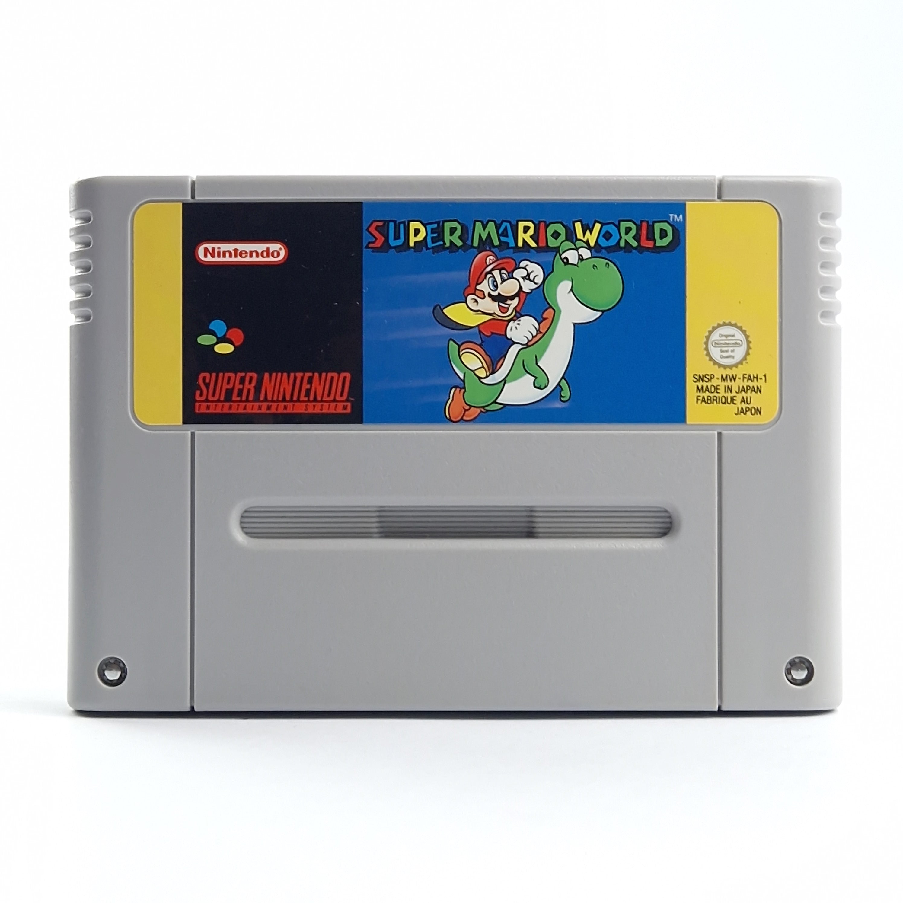Super Nintendo Spiel – Super Mario World (PAL FAH)