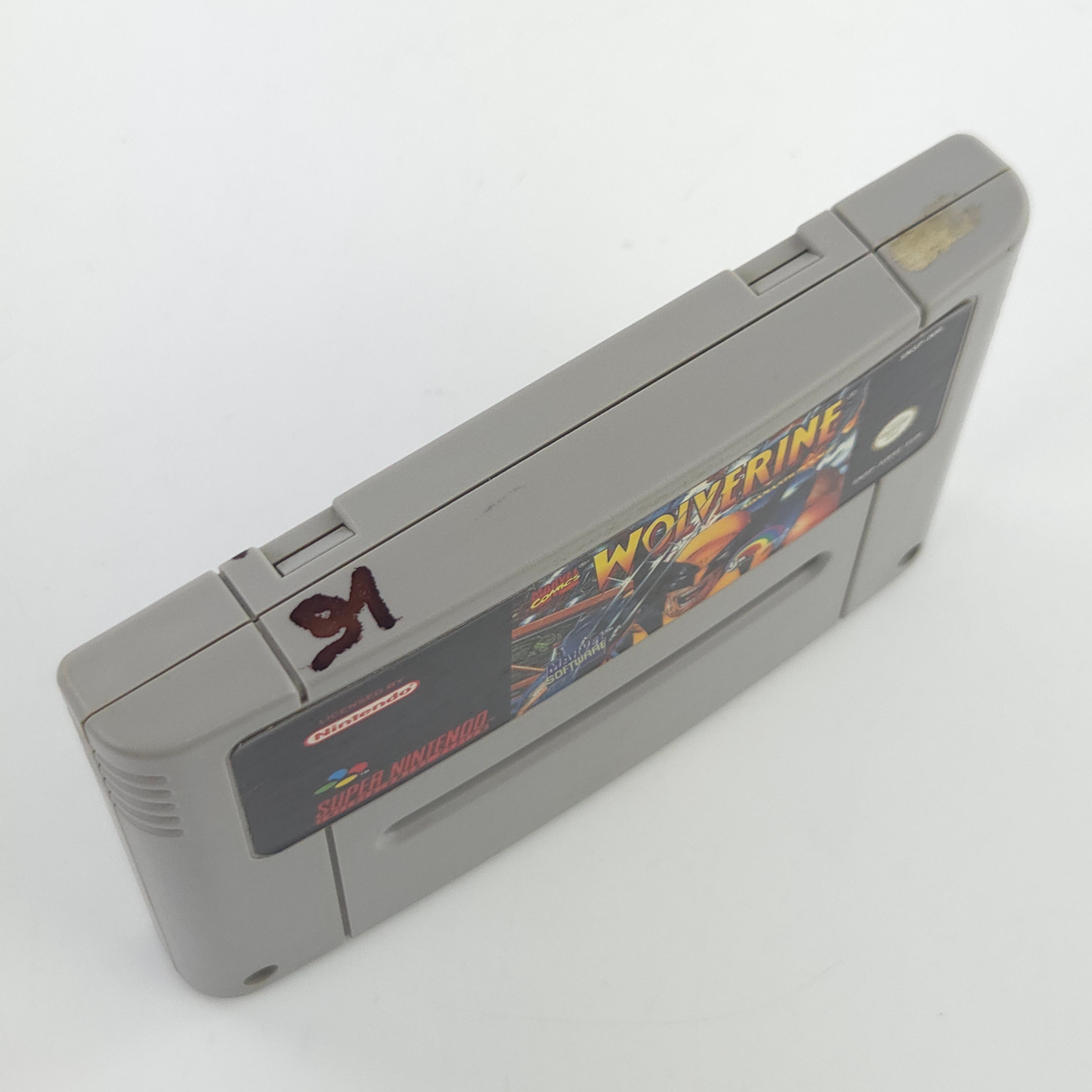 Super Nintendo Spiel Marvel Comics Wolverine SNES PAL