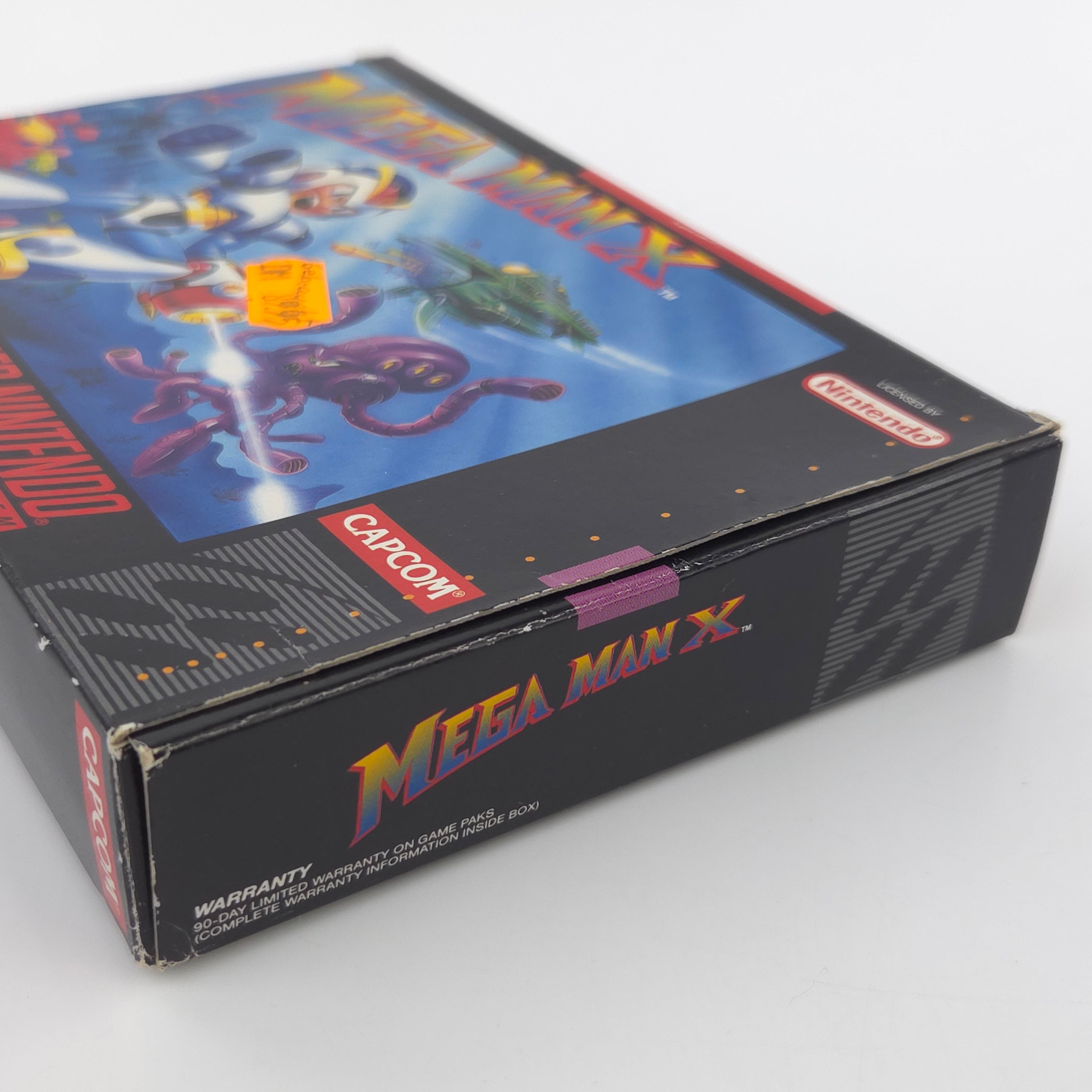 Super Nintendo Spiel – Mega Man X (SNES OVP)