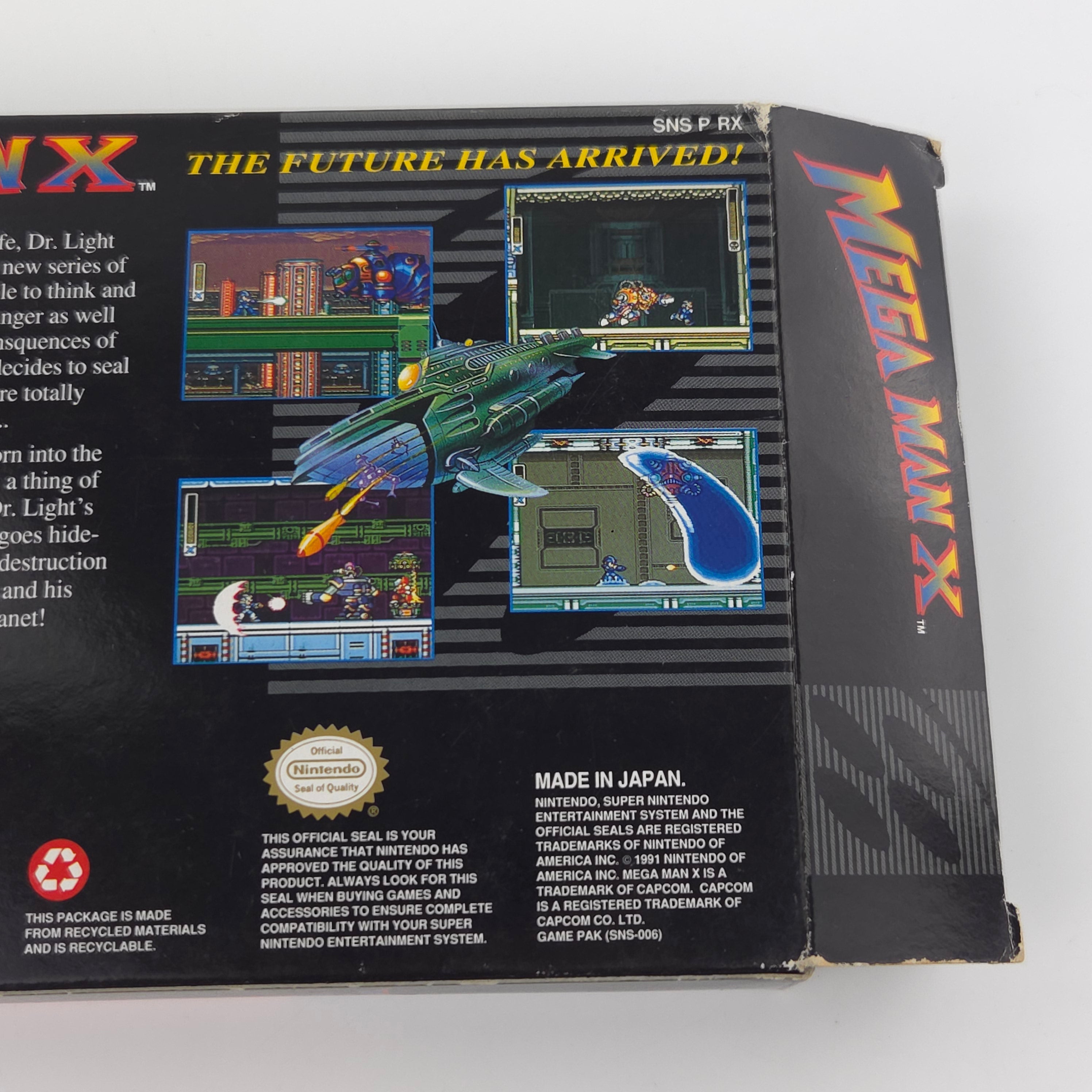 Super Nintendo Spiel – Mega Man X (SNES OVP)
