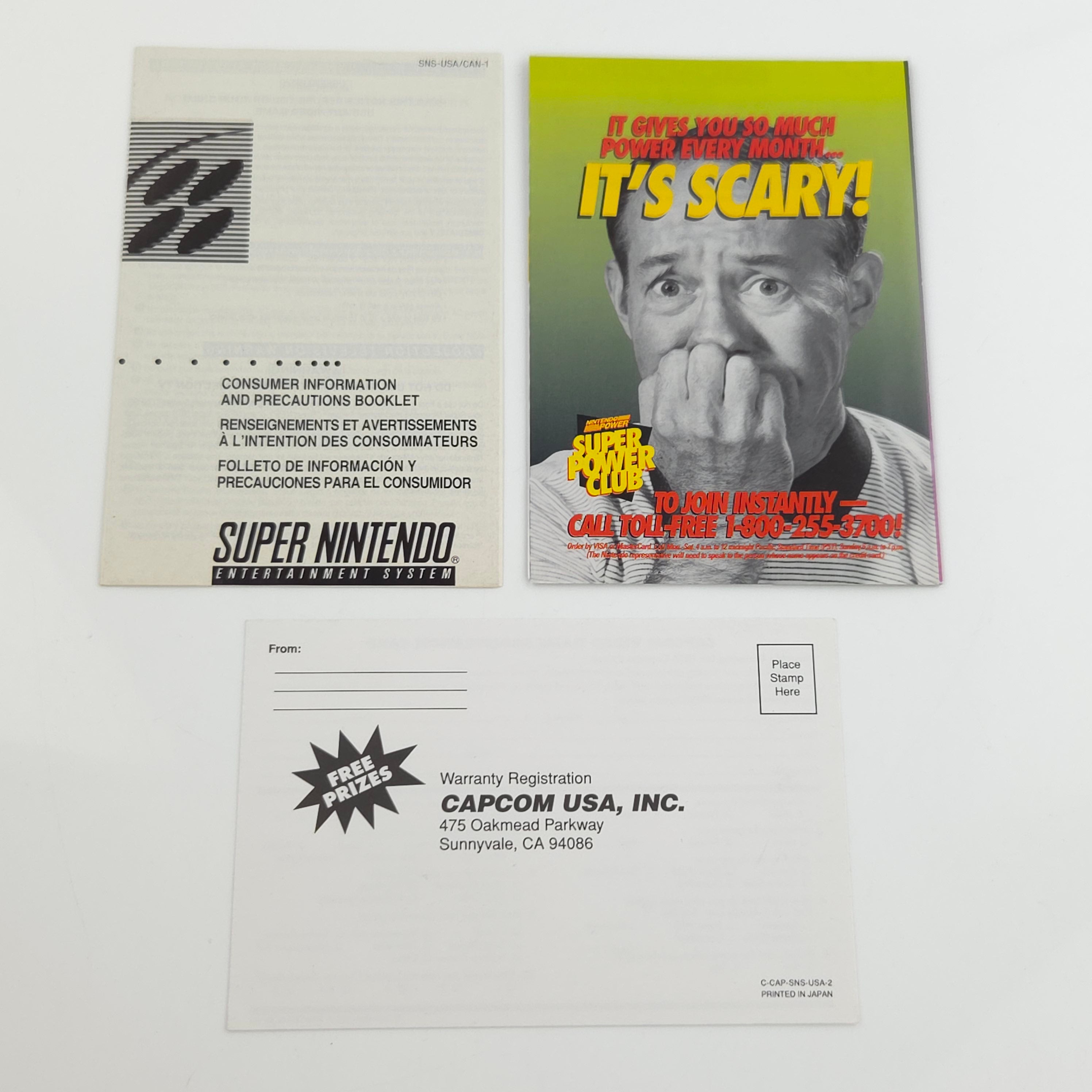 Super Nintendo Spiel – Mega Man X2 USA Version OVP