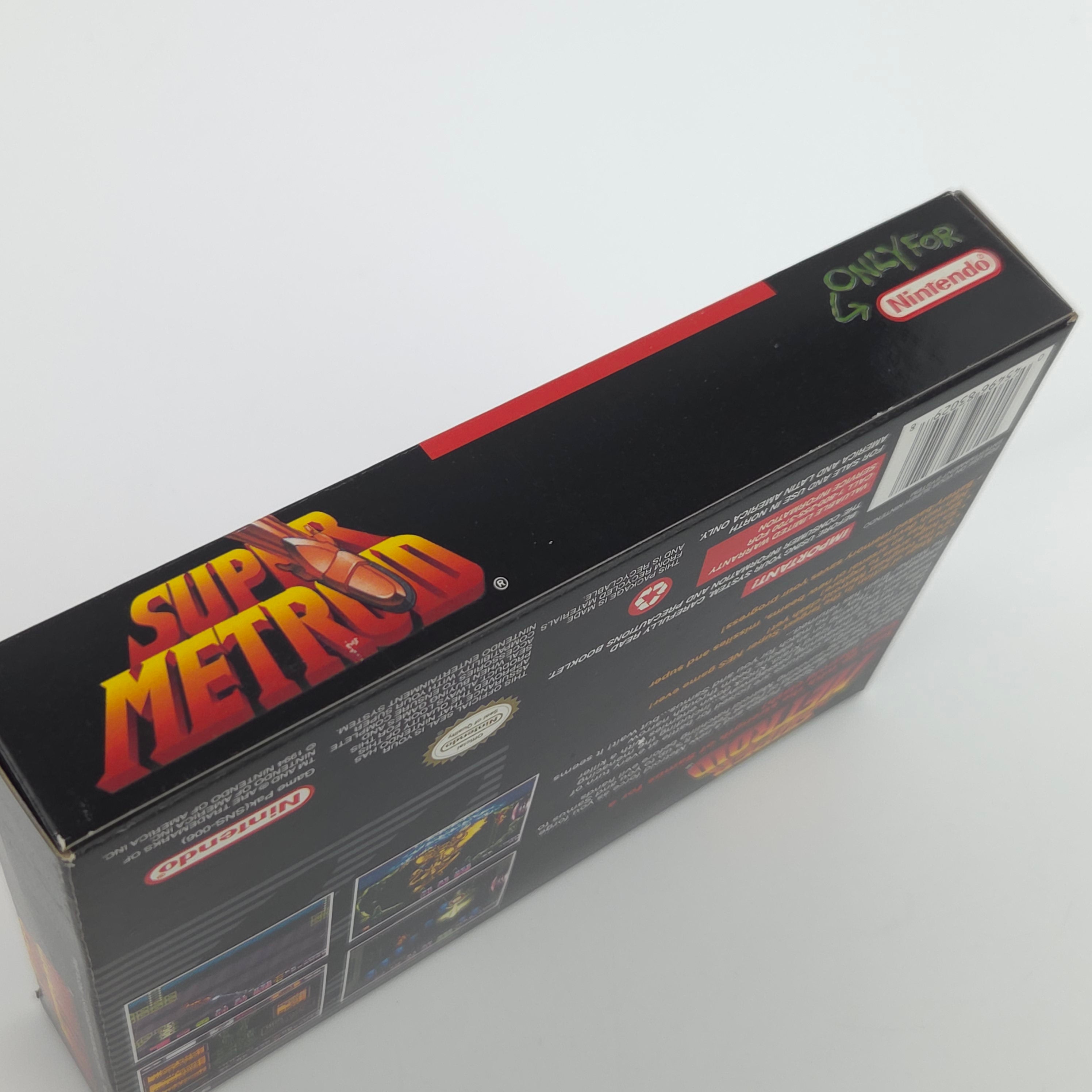 Super Nintendo Spiel – Super Metroid (OVP USA SNES)