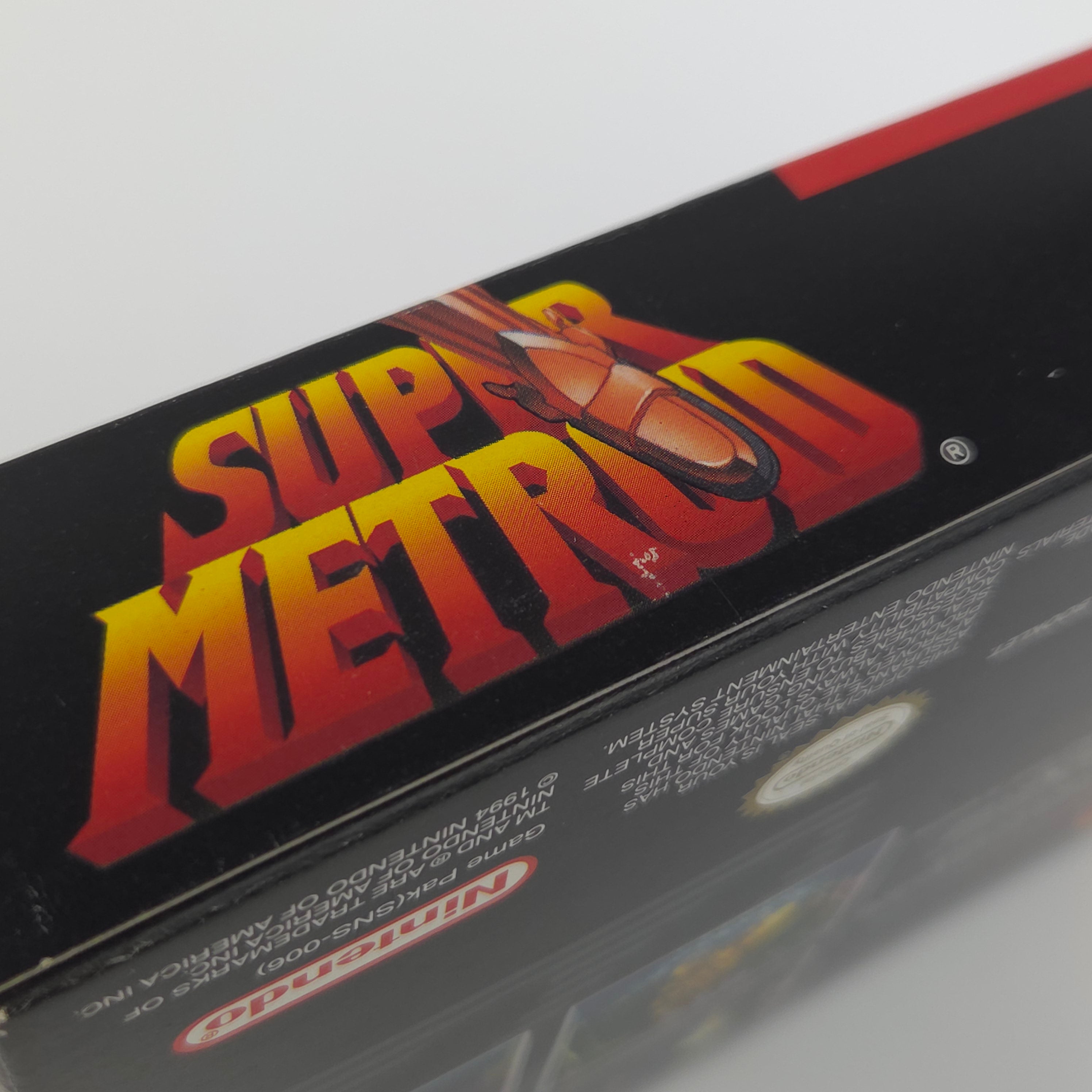 Super Nintendo Spiel – Super Metroid (OVP USA SNES)