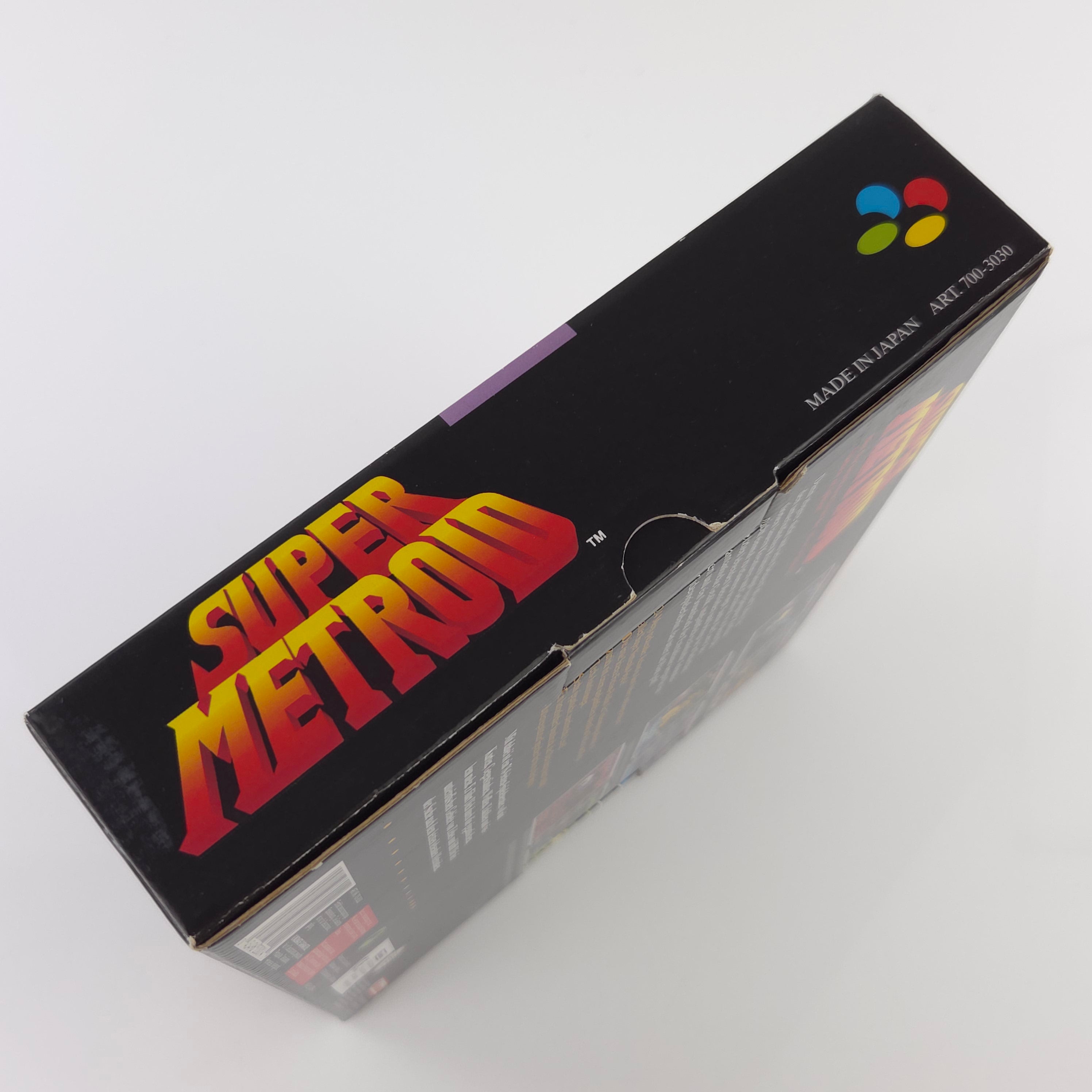 Super Nintendo Spiel – Super Metroid Big Box OVP PAL
