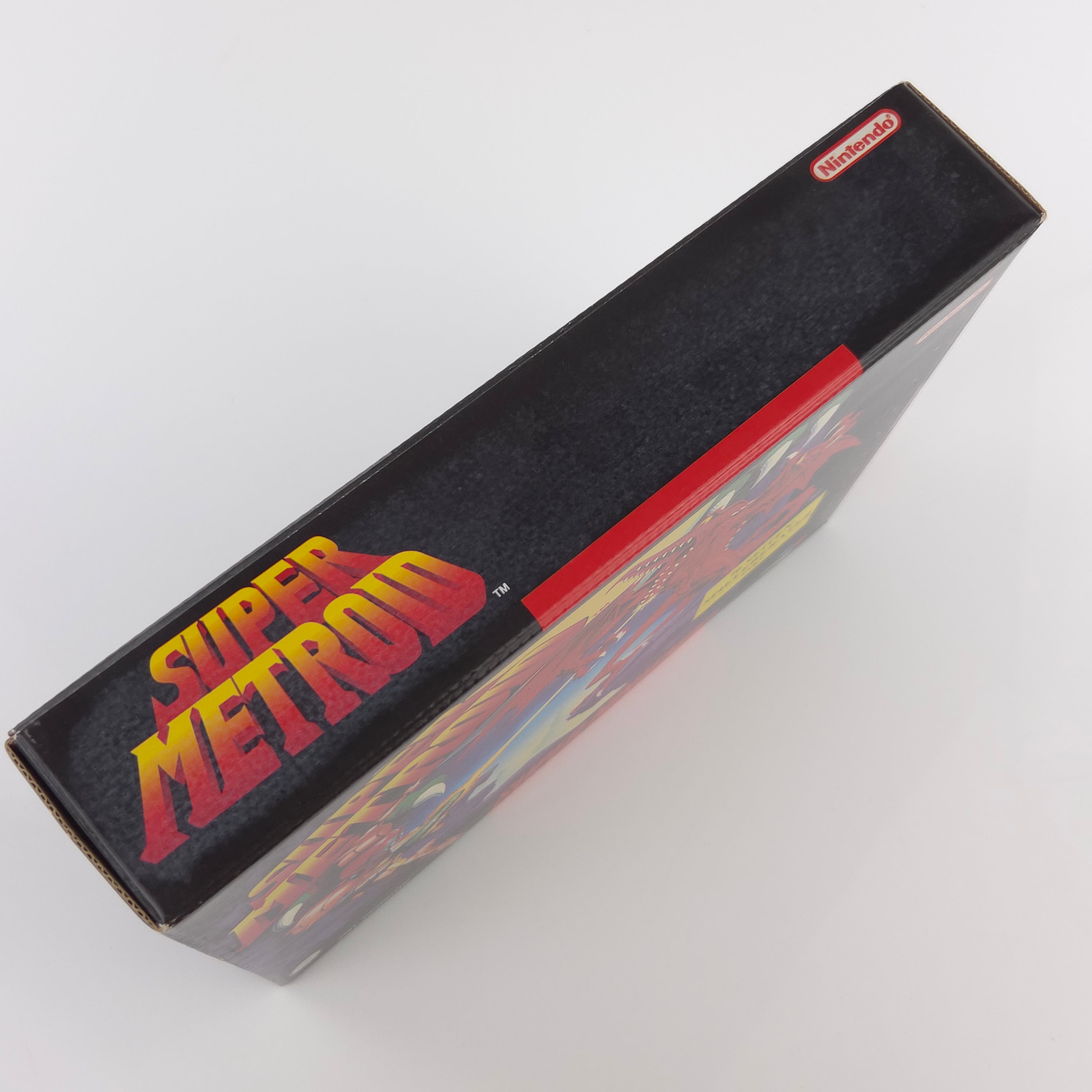 Super Nintendo Spiel – Super Metroid Big Box OVP PAL