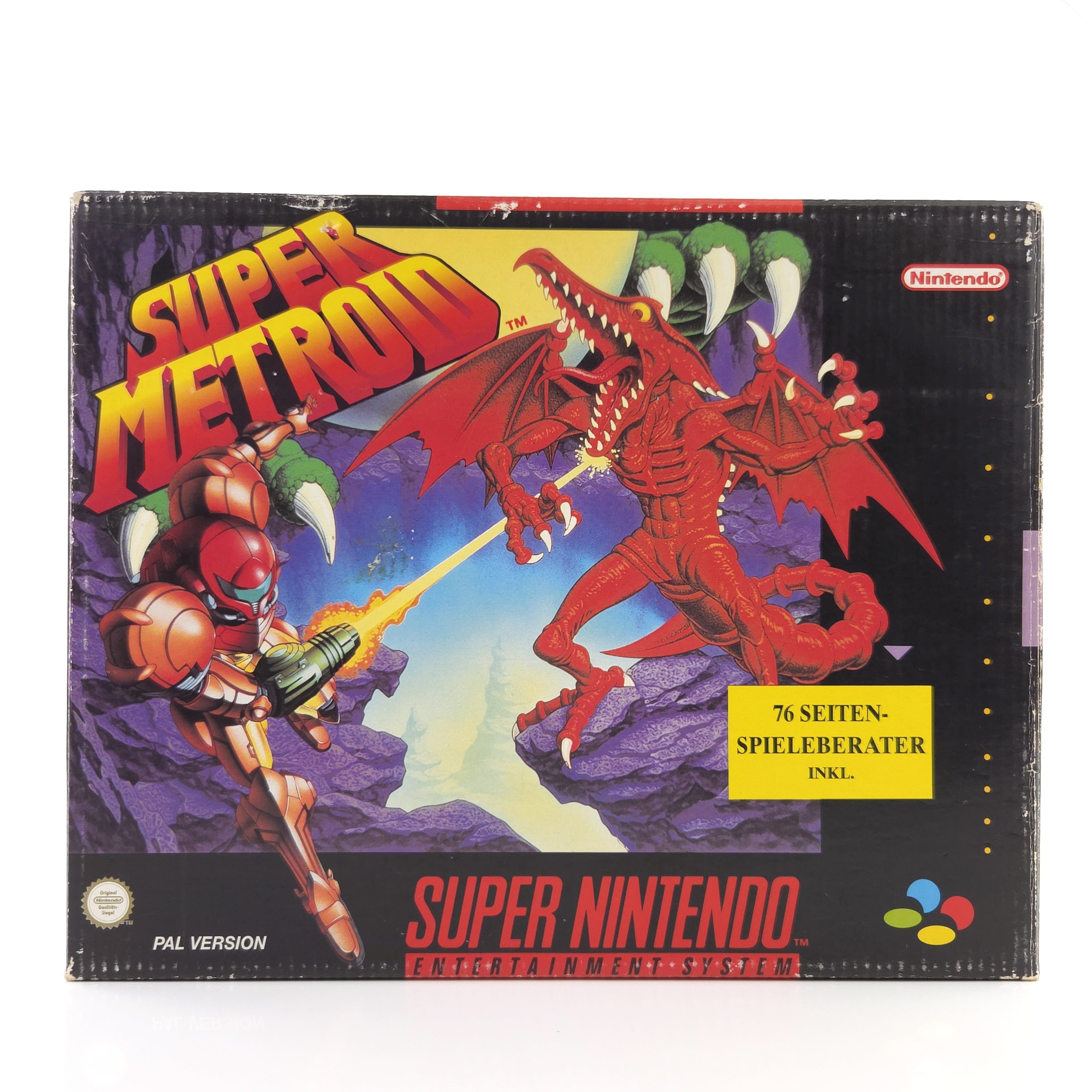 Super Nintendo Spiel – Super Metroid (SNES OVP)