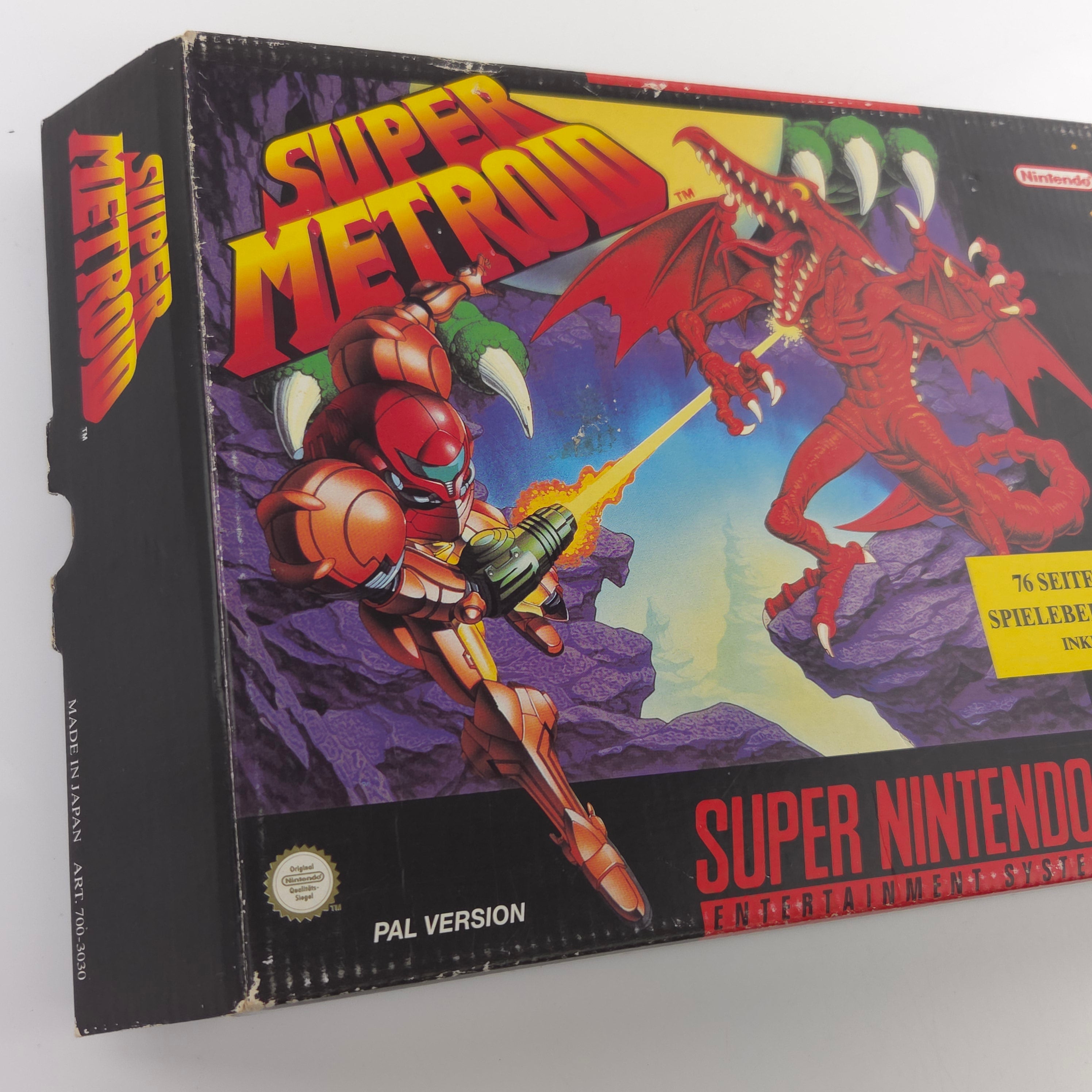Super Nintendo Spiel – Super Metroid (SNES OVP)