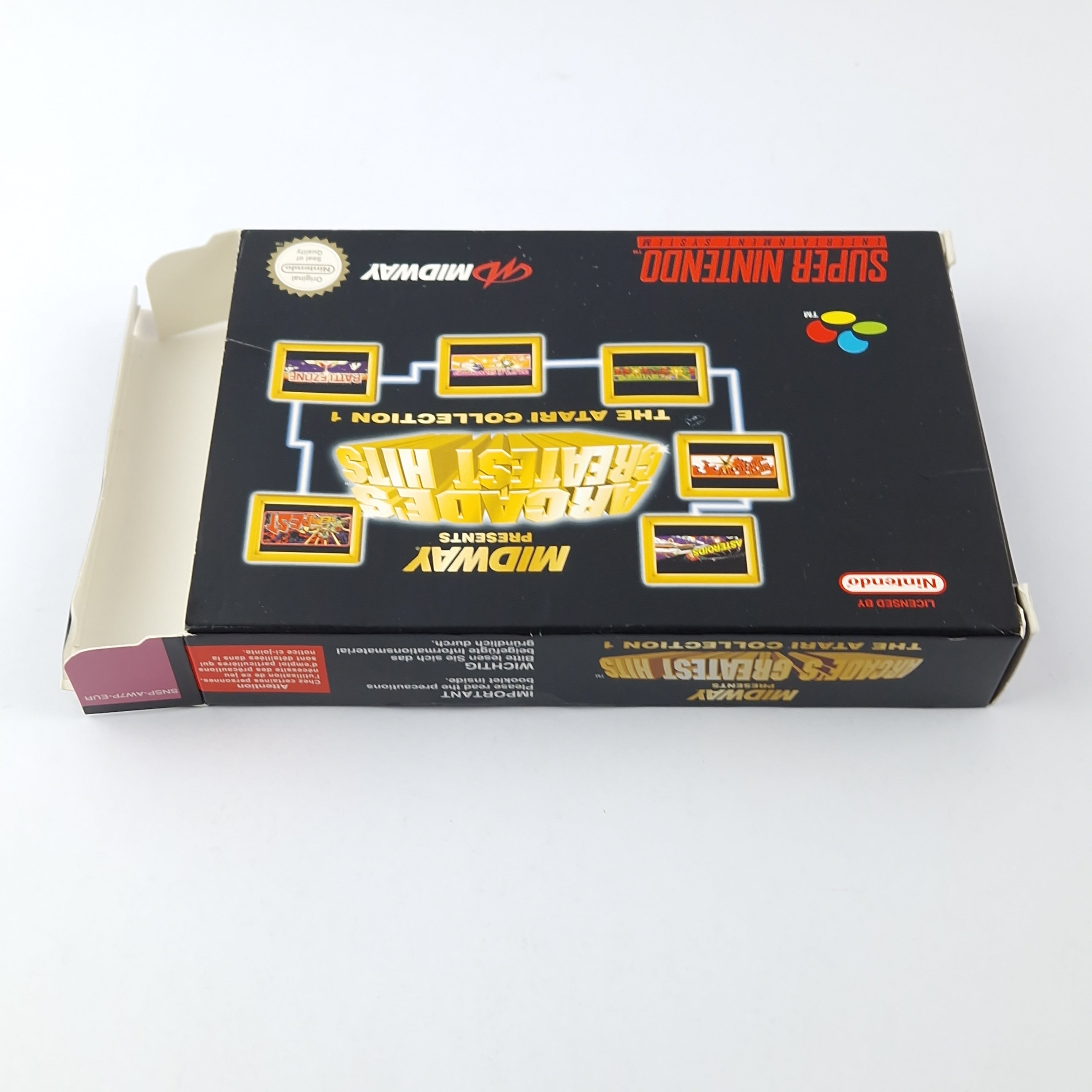 Super Nintendo Spiel – Midway Arcades Greatest Hits OVP