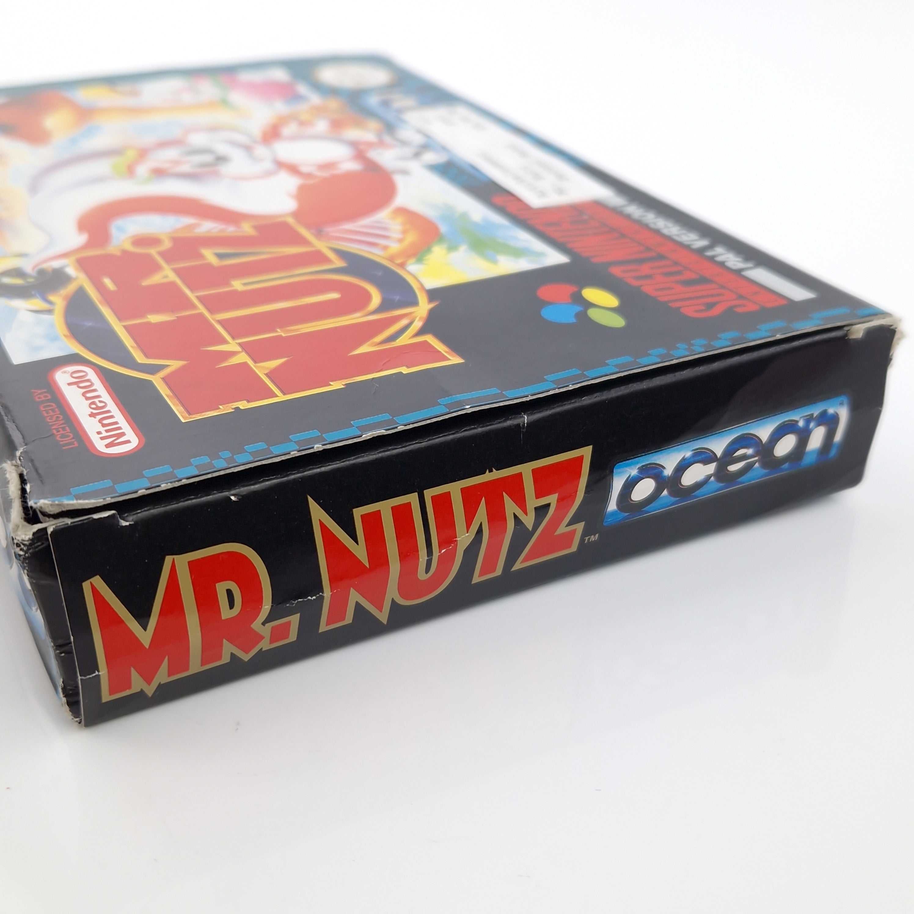 Super Nintendo Spiel – MR. Nutz SNES Modul OVP PAL
