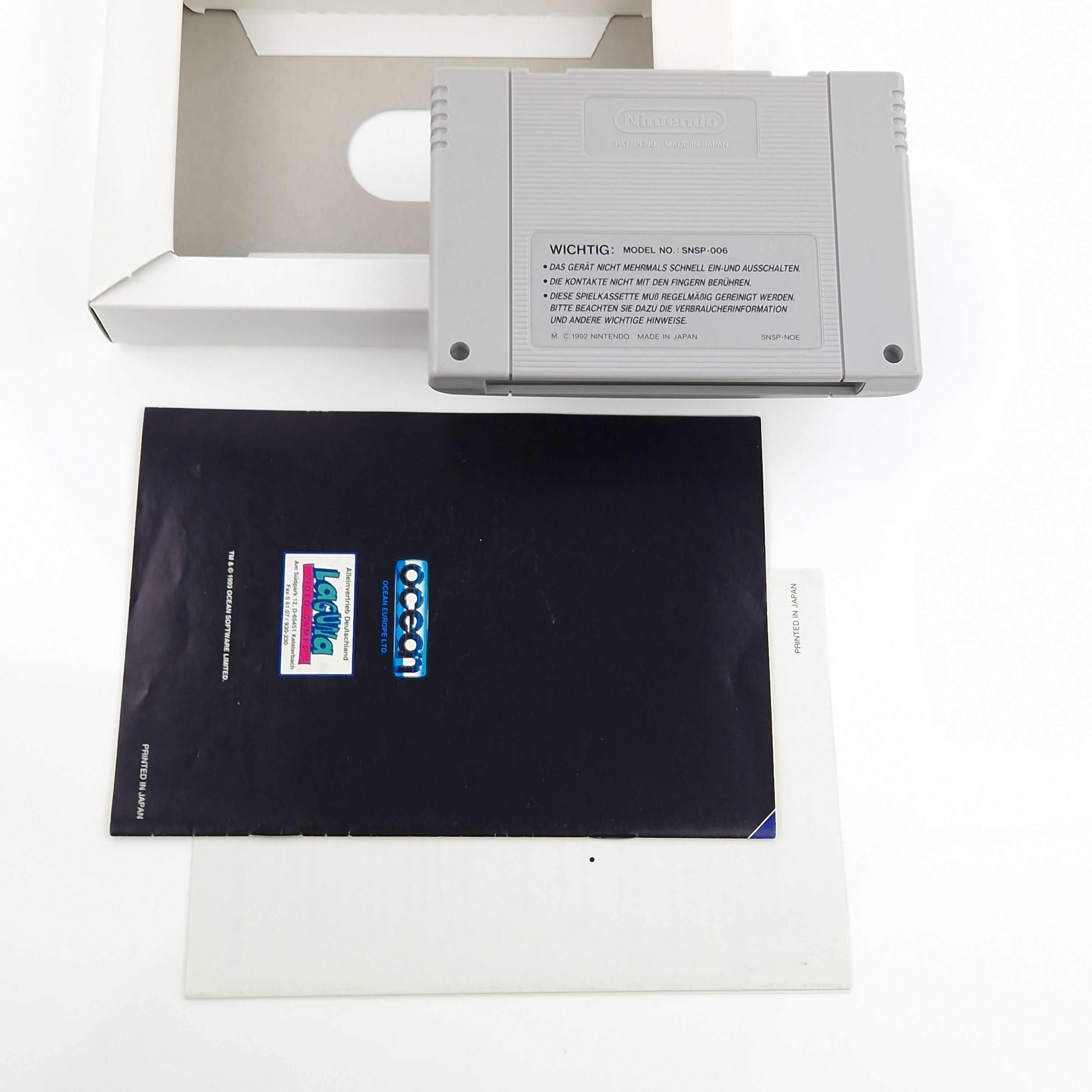 Super Nintendo Spiel – MR. Nutz SNES Modul OVP PAL