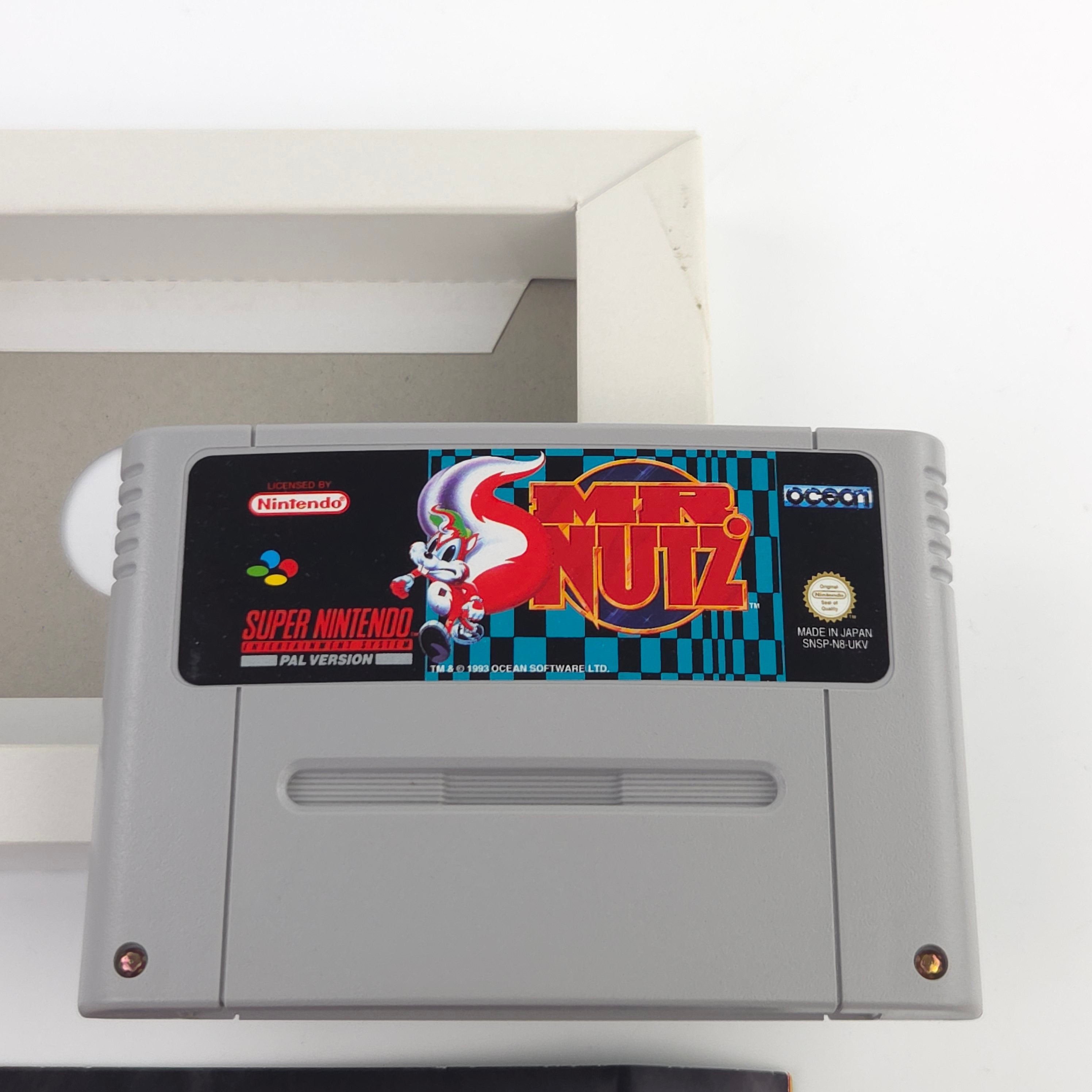 Super Nintendo Spiel – Mr. Nutz (SNES OVP PAL)