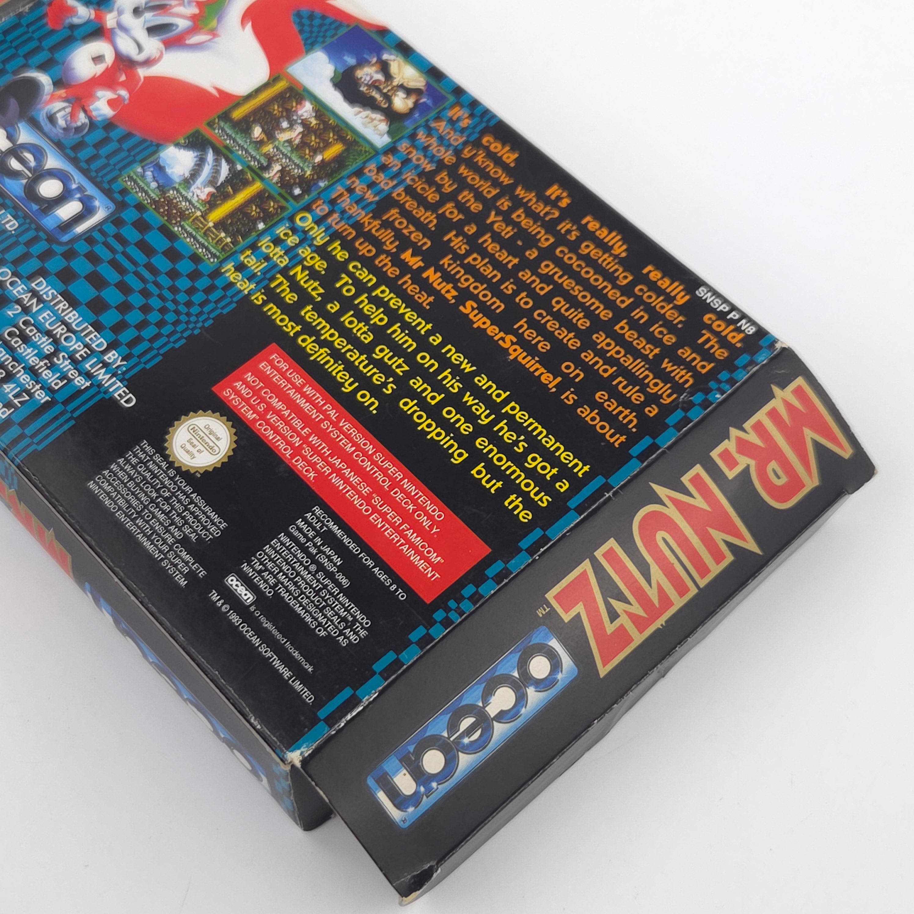 Super Nintendo Spiel – Mr. Nutz (SNES OVP PAL)