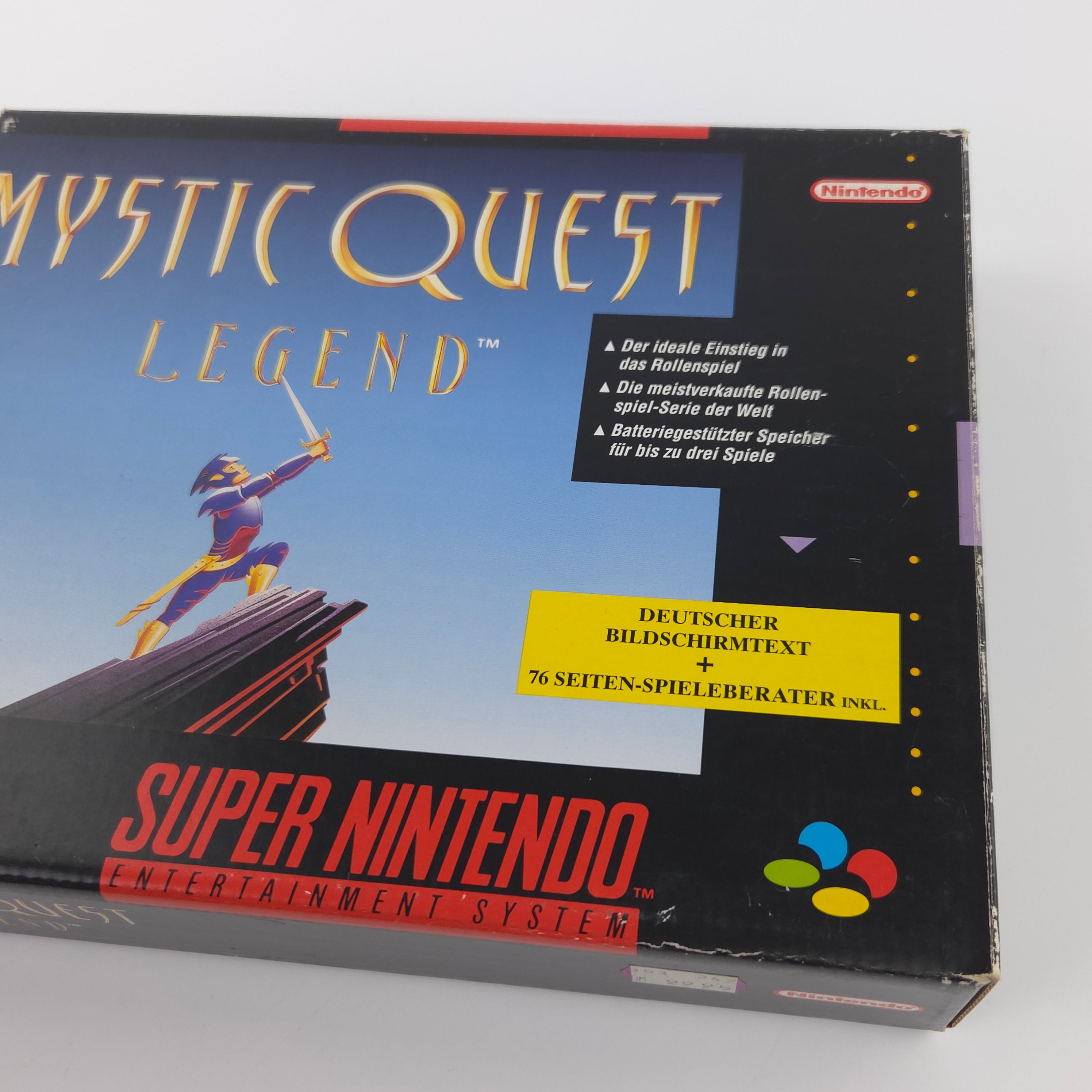 Super Nintendo Spiel – Mystic Quest Legend OVP PAL
