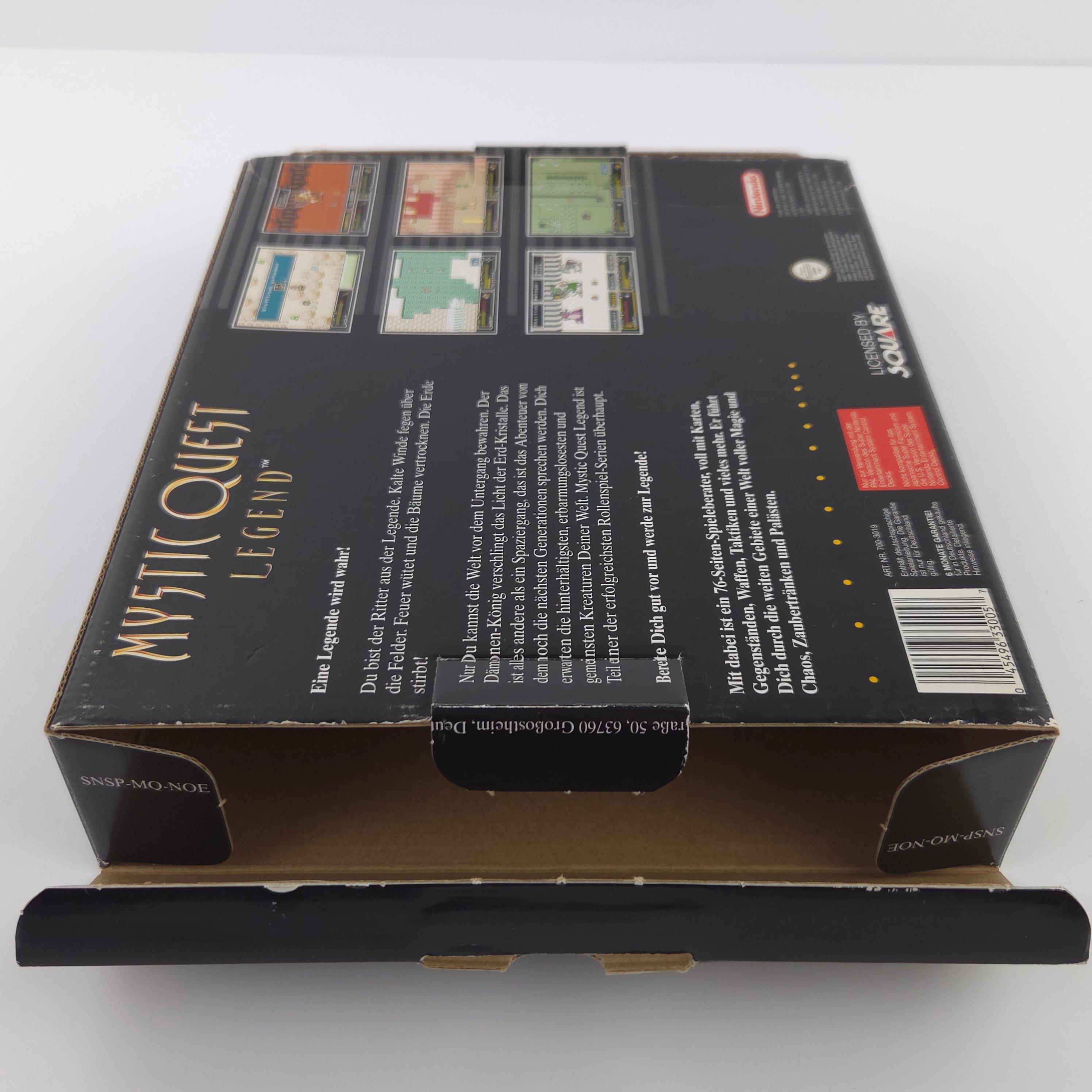 Super Nintendo Spiel – Mystic Quest Legend OVP PAL