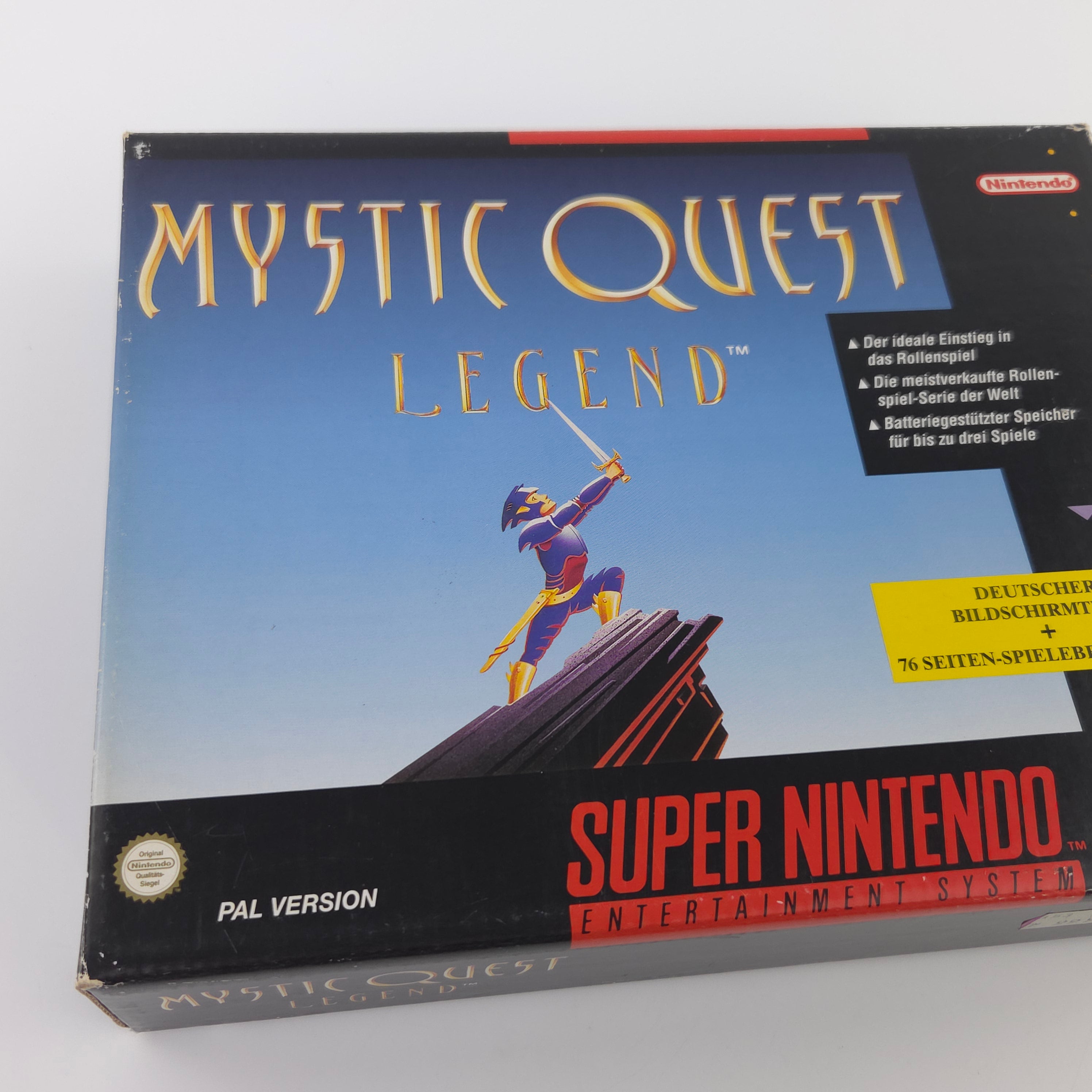 Super Nintendo Spiel – Mystic Quest Legend OVP PAL